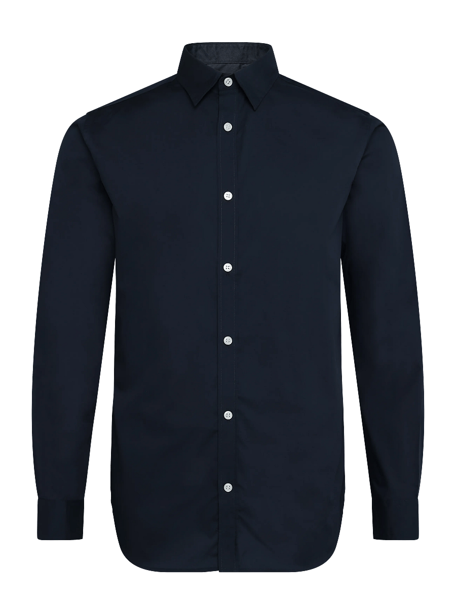 JJ REBEL - JREBGAVIN SOLID SHIRT LS NOOS - sky captain - 1