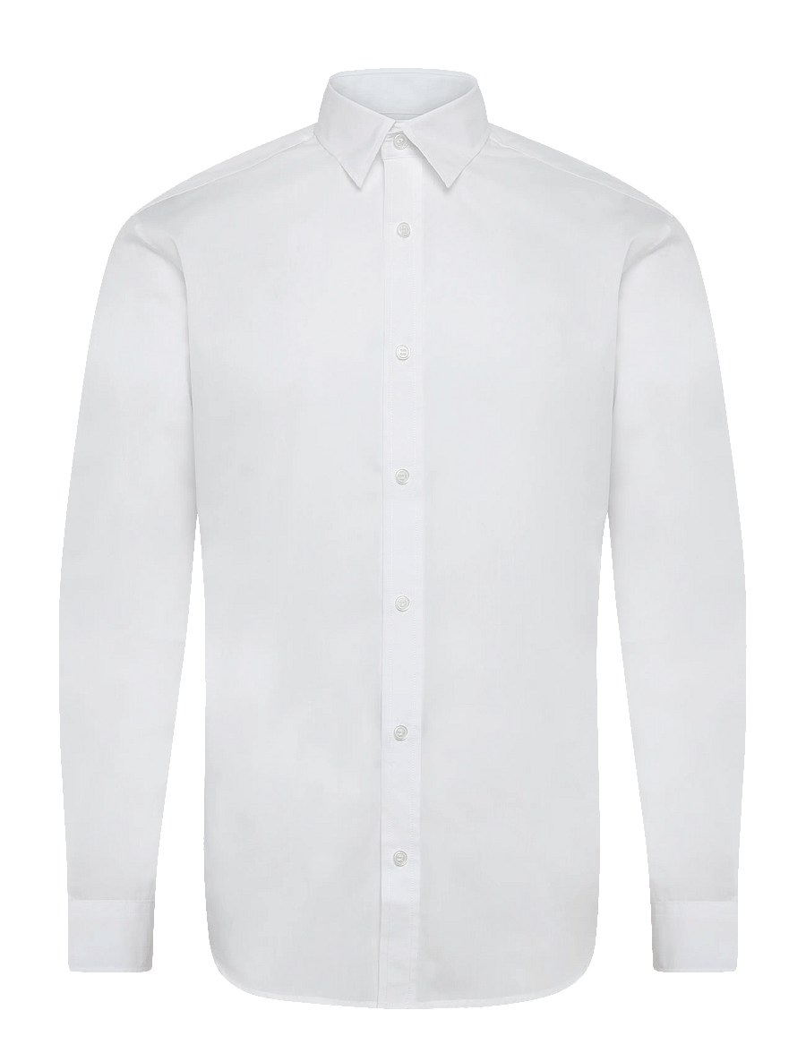 JJ REBEL - JREBGAVIN SOLID SHIRT LS NOOS - white - 1