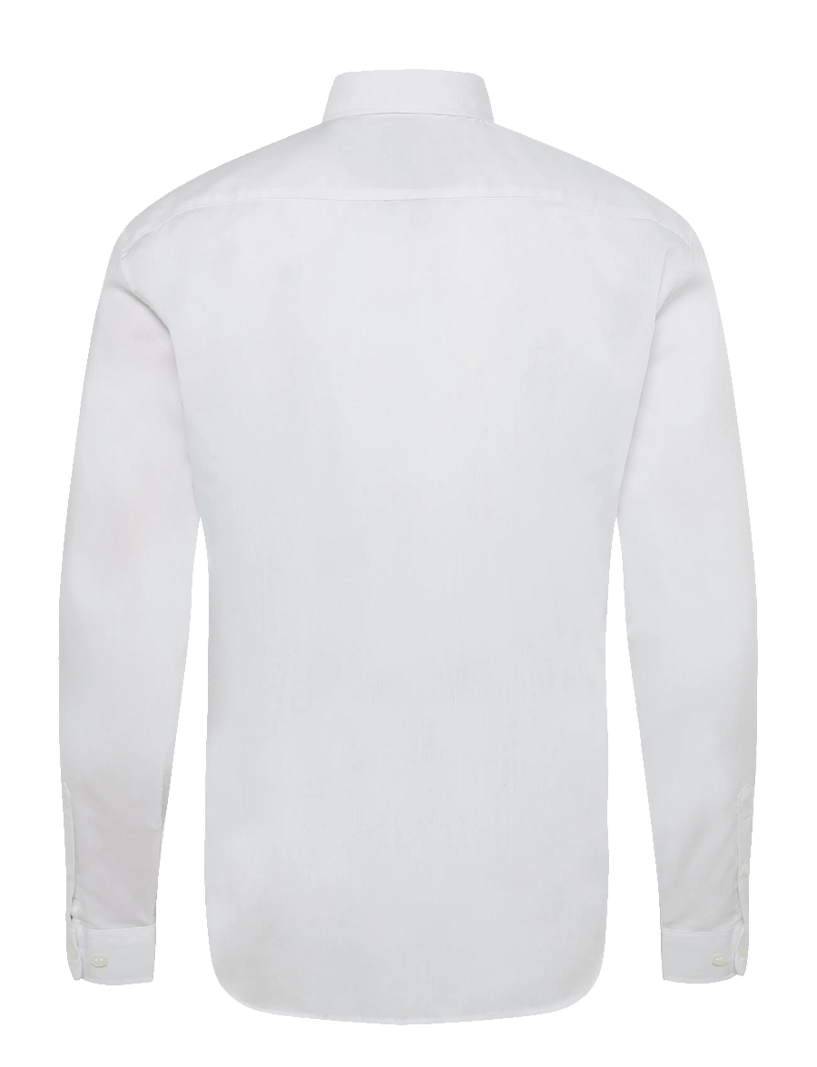 JJ REBEL - JREBGAVIN SOLID SHIRT LS NOOS - white - 2