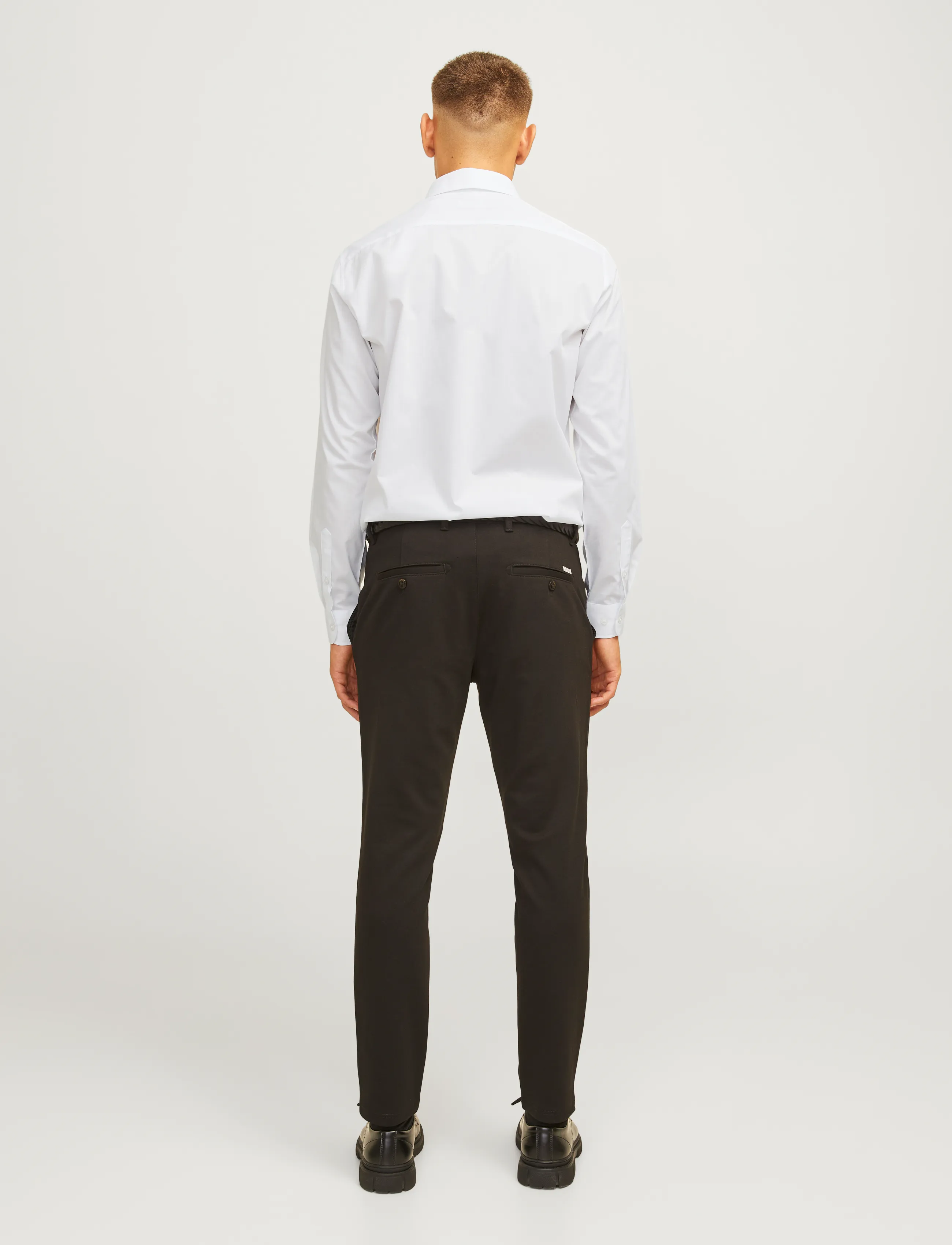 JJ REBEL - JREBGAVIN SOLID SHIRT LS NOOS - die niedrigsten preise - white - 3
