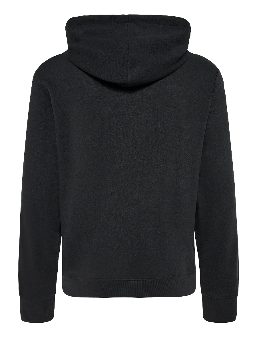 JJ REBEL - JREBJEANS REBEL PRINT SWEAT HOOD SN - kapuutsiga pusad - black - 2