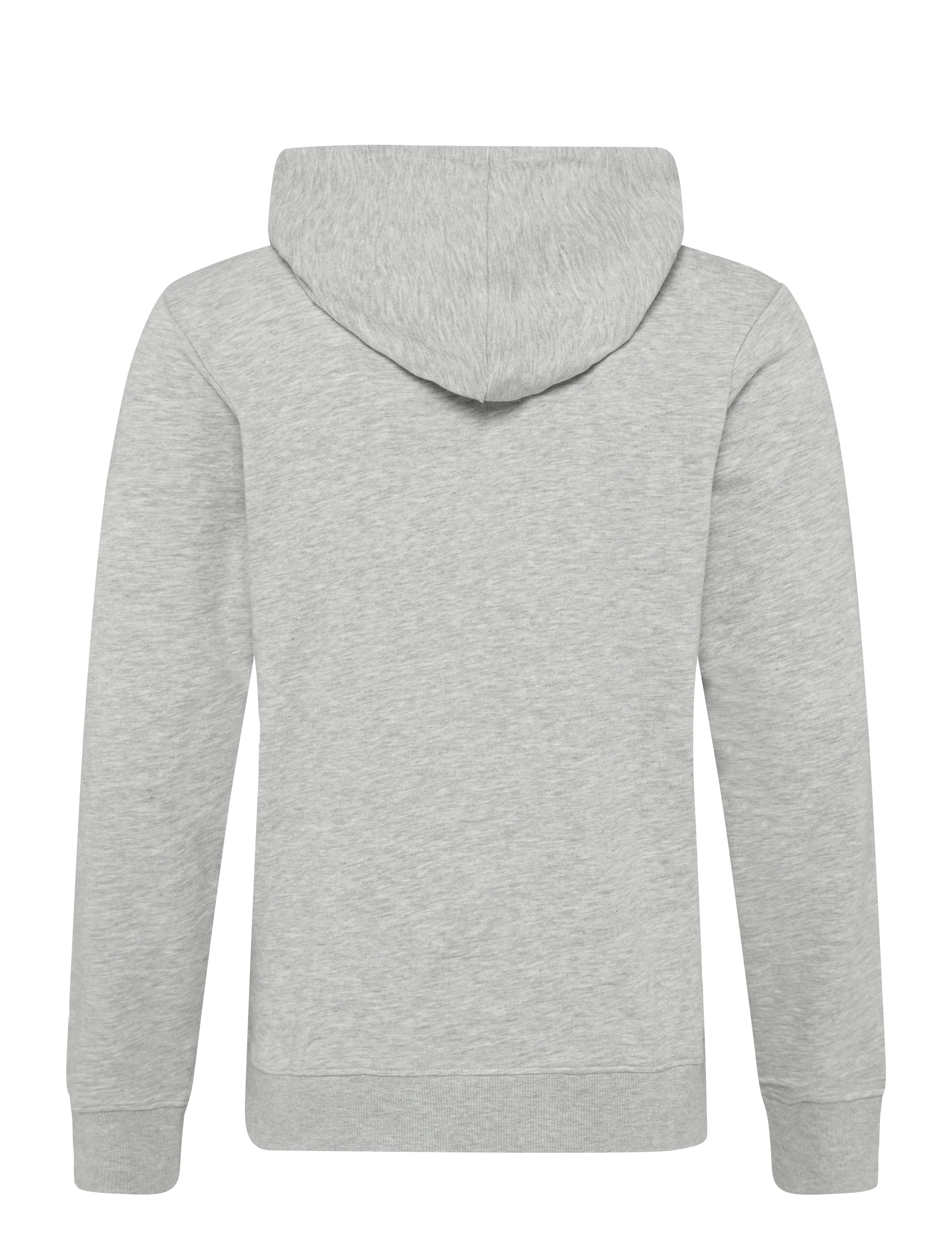 JJ REBEL - JREBJEANS REBEL PRINT SWEAT HOOD SN - light grey melange - 2