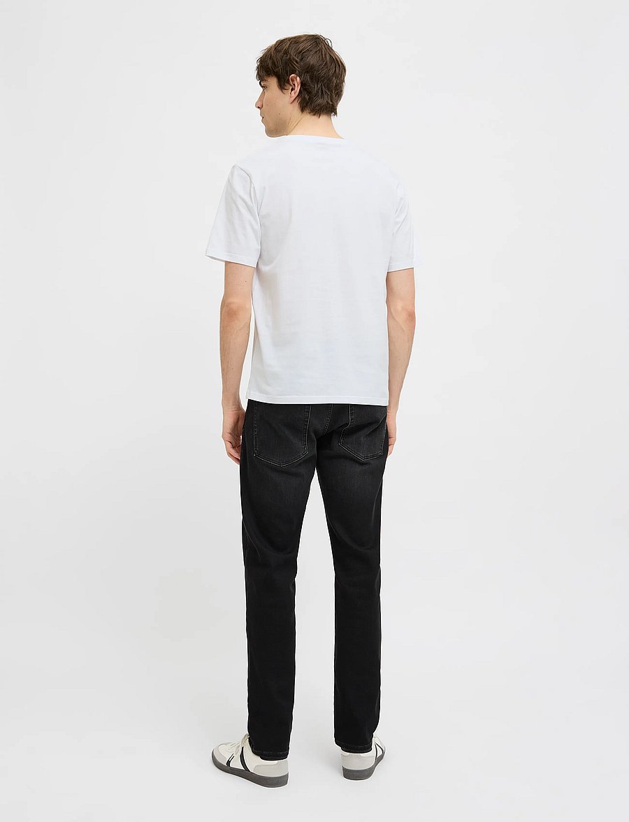JJ REBEL - JREBJEANS REBEL PRINT TEE SS O-NECK SN - white - 3