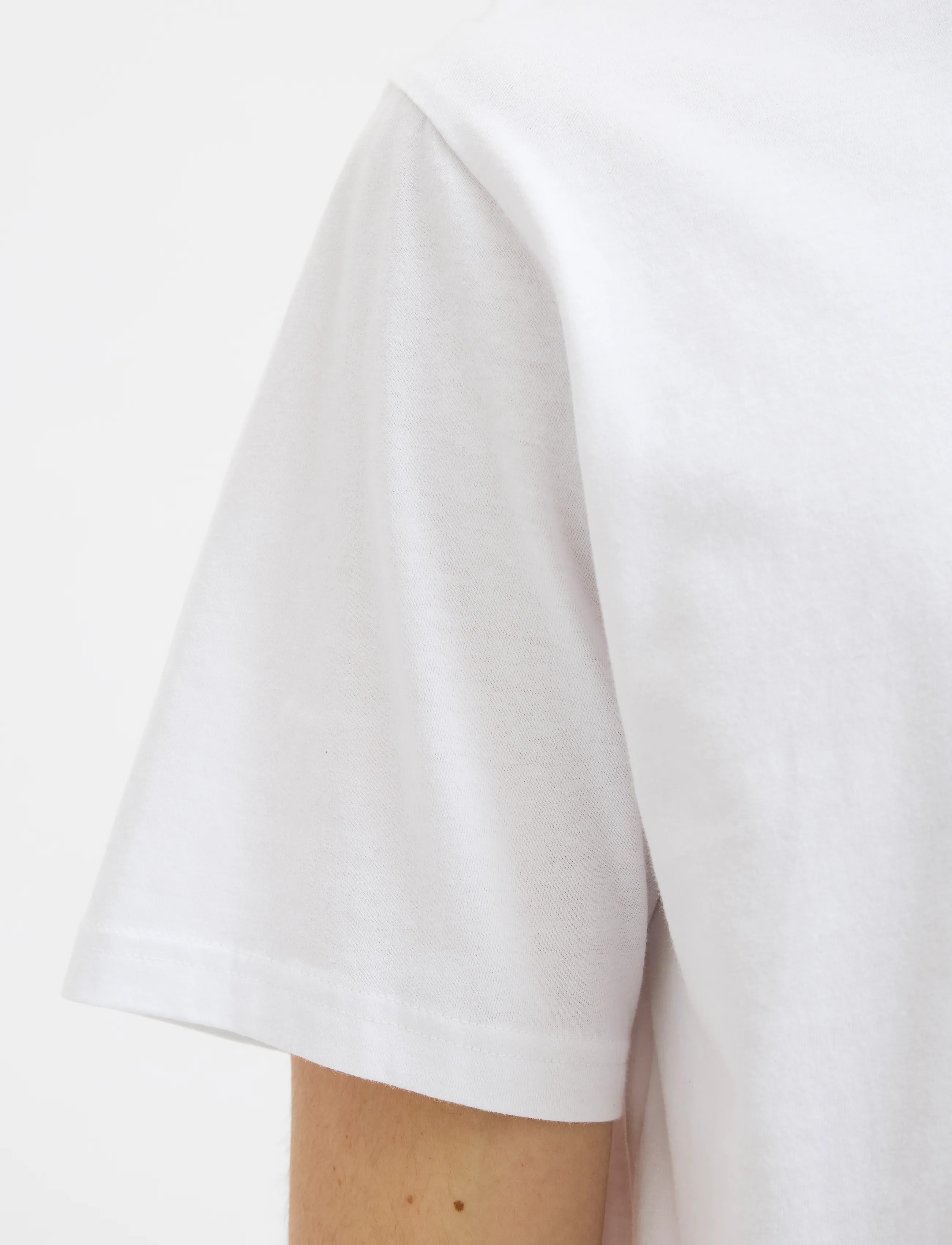 JJ REBEL - JREBJEANS REBEL PRINT TEE SS O-NECK SN - najniższe ceny - white - 5