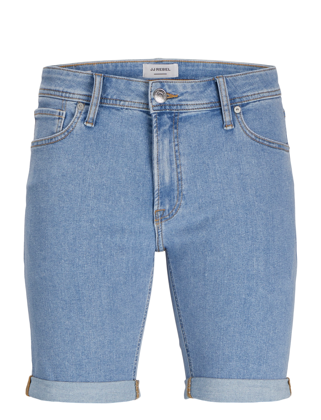 JJ REBEL JREBJOE JJCRAFT SHORTS AKM 761 SN - Tøj - BLUE DENIM / blue