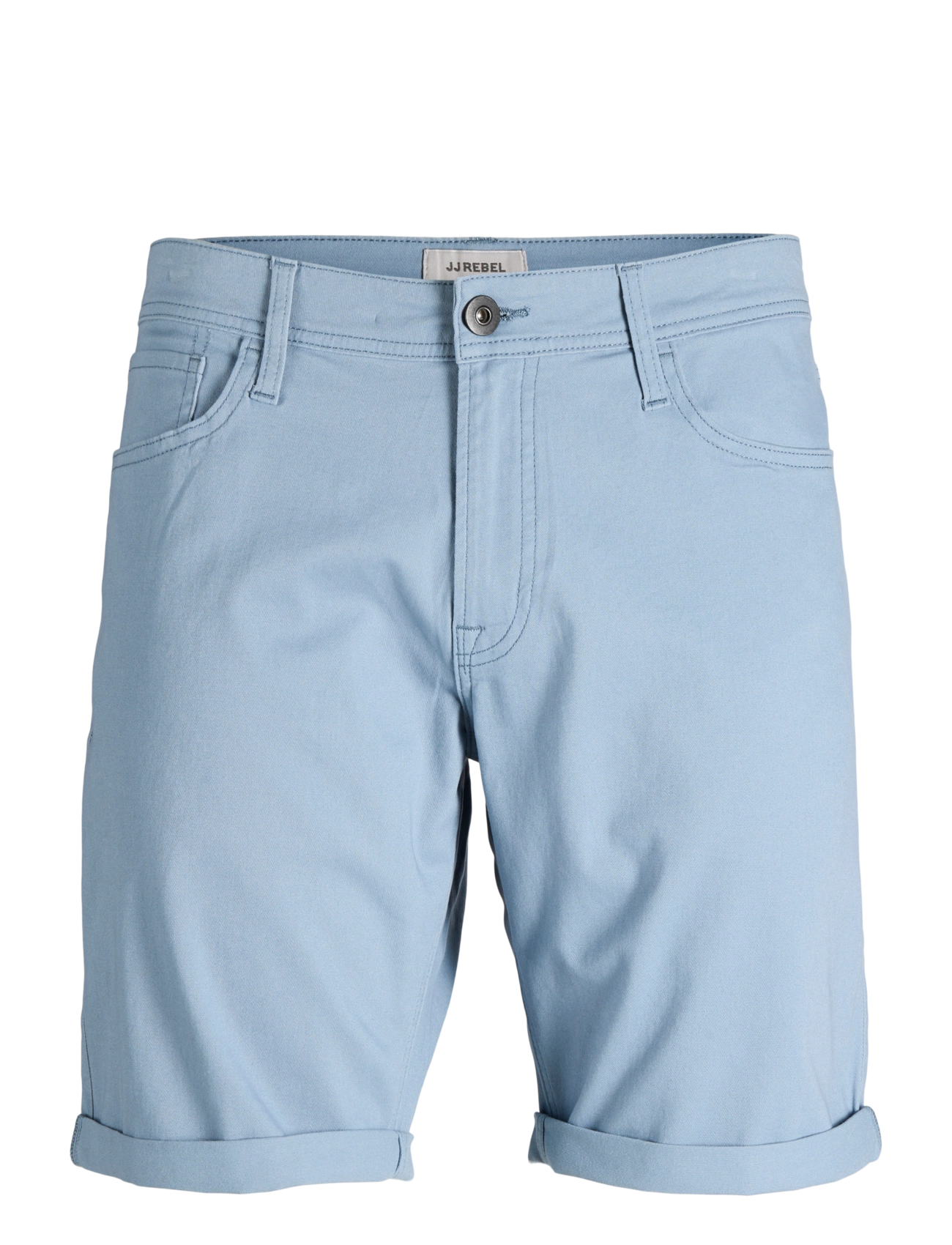 JJ REBEL JREBFIVERS 5-POCKET SHORT SRT - Shorts - FADED DENIM / blue