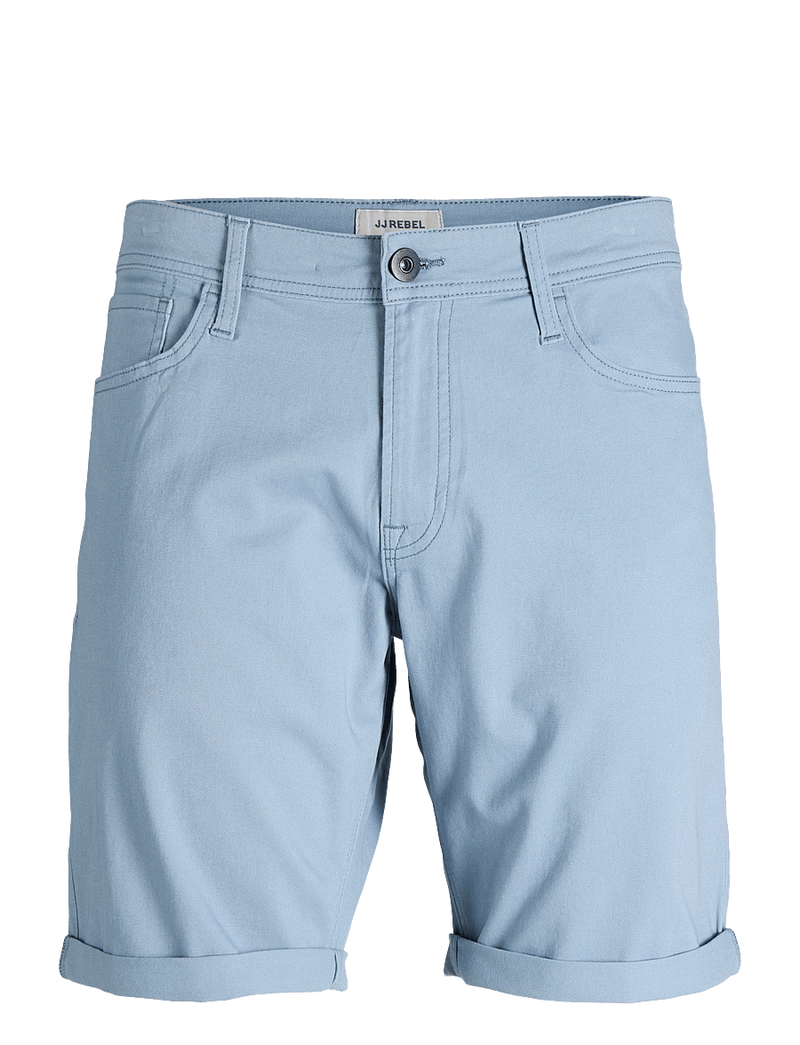JJ REBEL - JREBFIVERS 5-POCKET SHORT SRT - chinos shorts - faded denim - 1