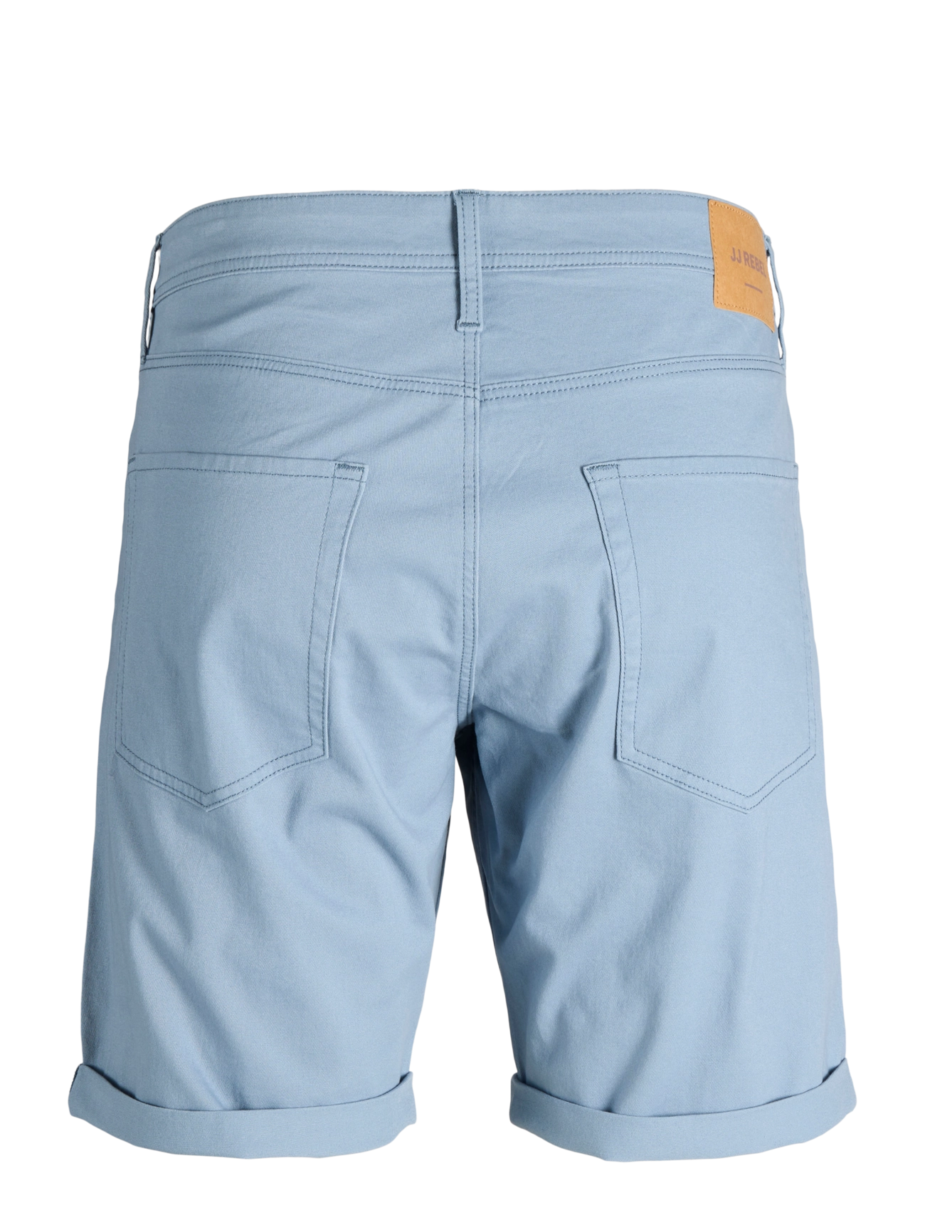 JJ REBEL - JREBFIVERS 5-POCKET SHORT SRT - faded denim - 2