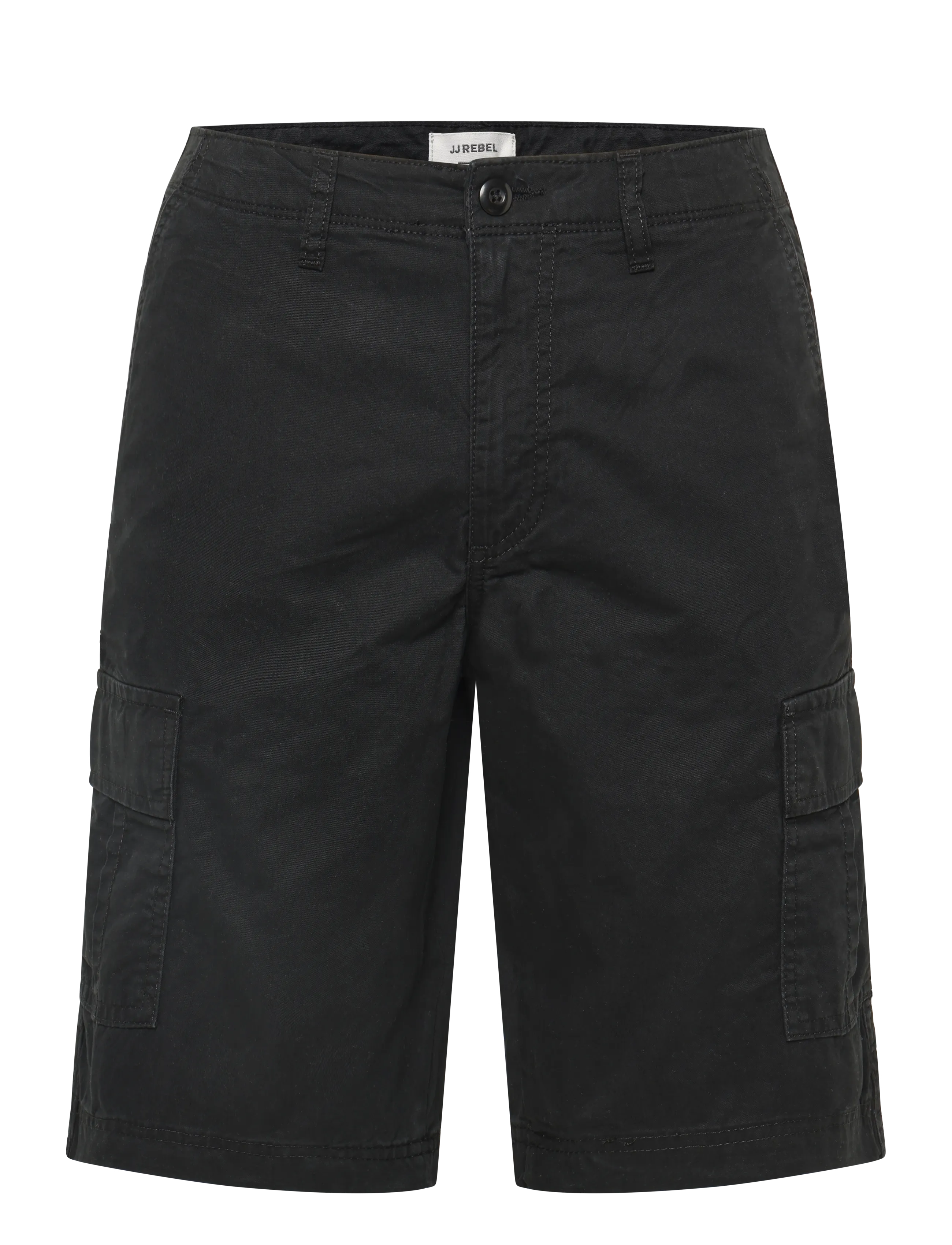 JJ REBEL JREBCARLOS REBEL CARGO SHORT SN - Lühikesed püksid - BLACK / black