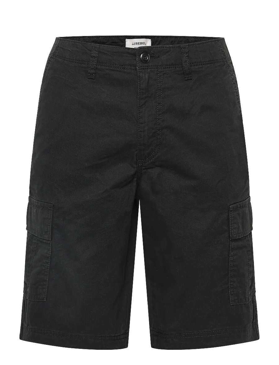 JJ REBEL - JREBCARLOS REBEL CARGO SHORT SN - cargo shorts - black - 1