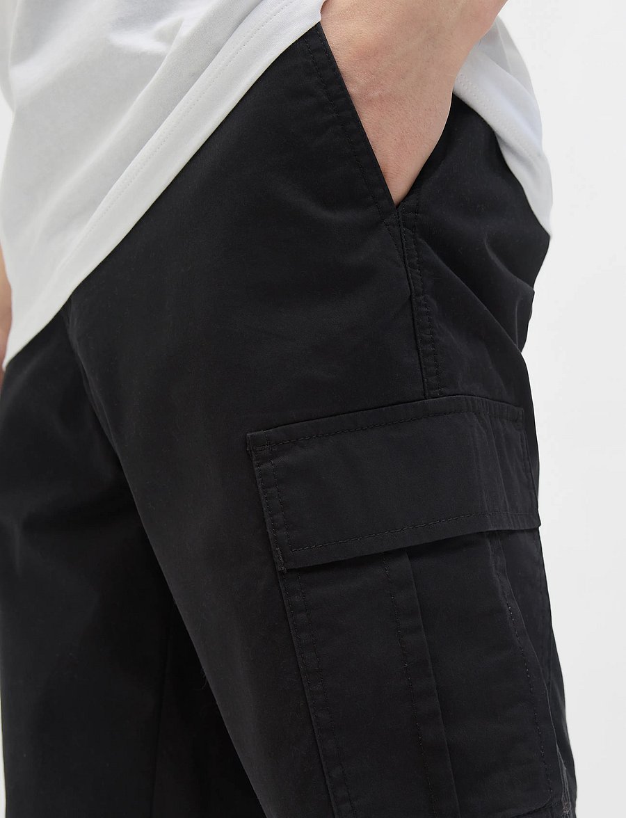 JJ REBEL - JREBCARLOS REBEL CARGO SHORT SN - cargo shorts - black - 5