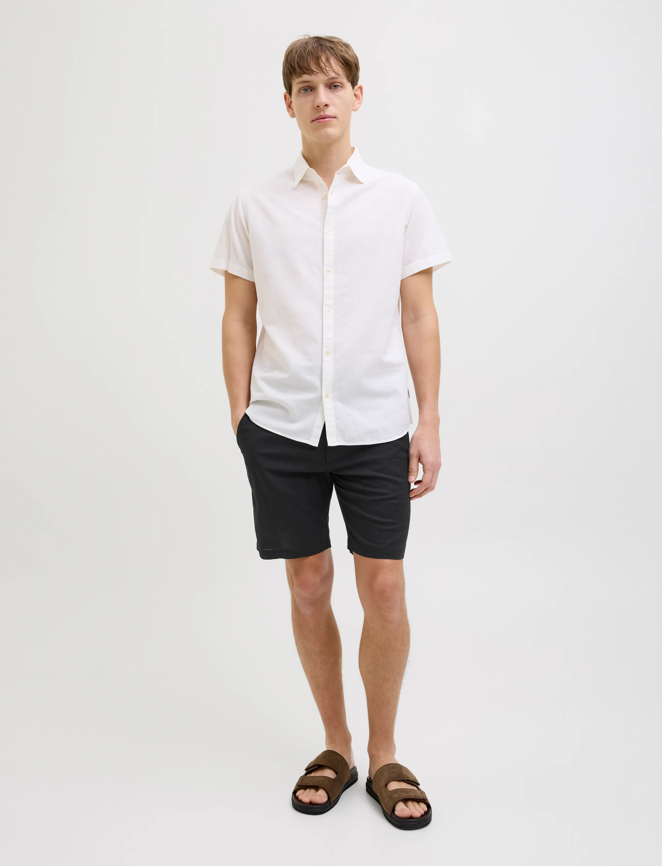 JJ REBEL - JREBSUNNY CHINO SHORT REG - casual shorts - black - 4