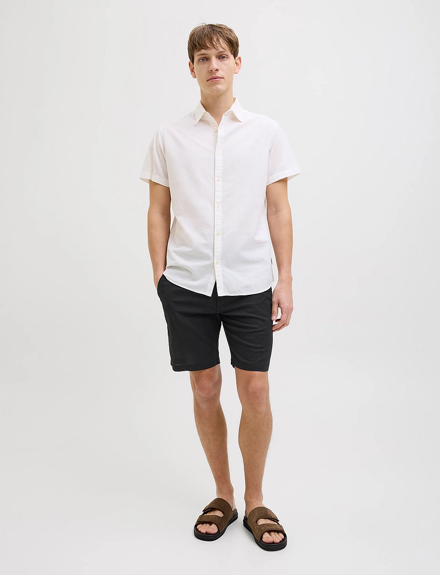JJ REBEL - JREBSUNNY CHINO SHORT REG - casual shorts - black - 4