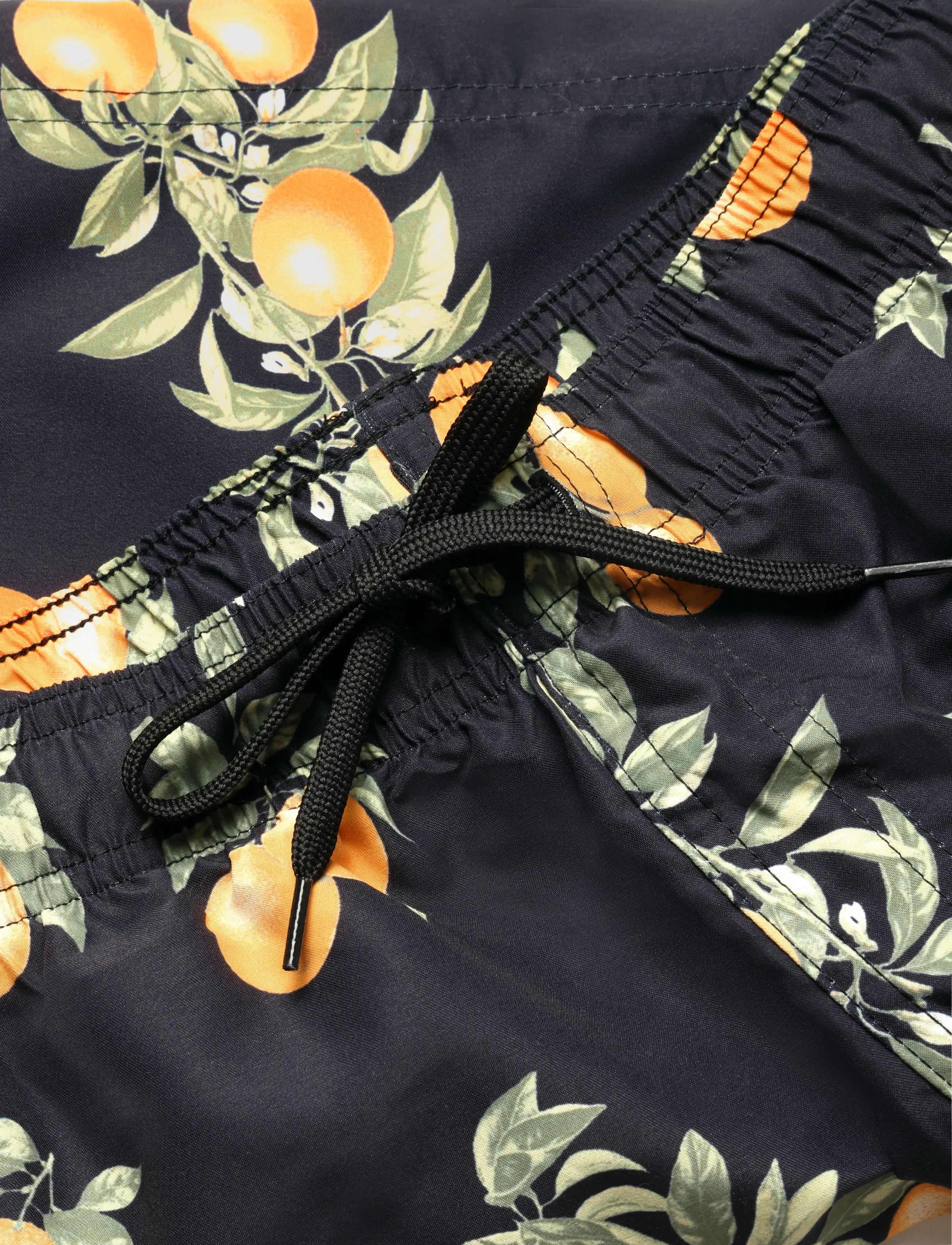 JJ REBEL - JREBHAWAII SWIM SHORT PRINT - laveste priser - black - 5