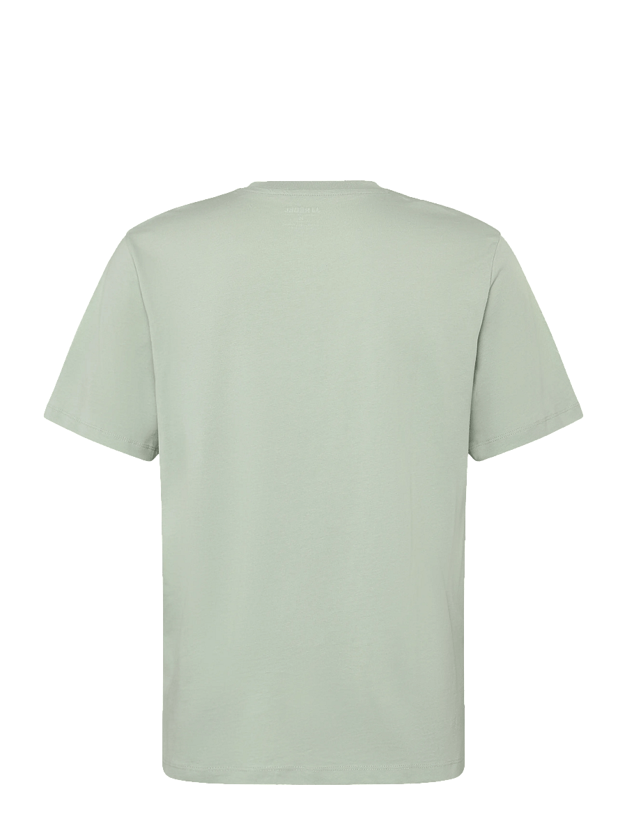 JJ REBEL - JREBROCKY LOGO TEE SS CREW NECK SN - aqua gray - 2
