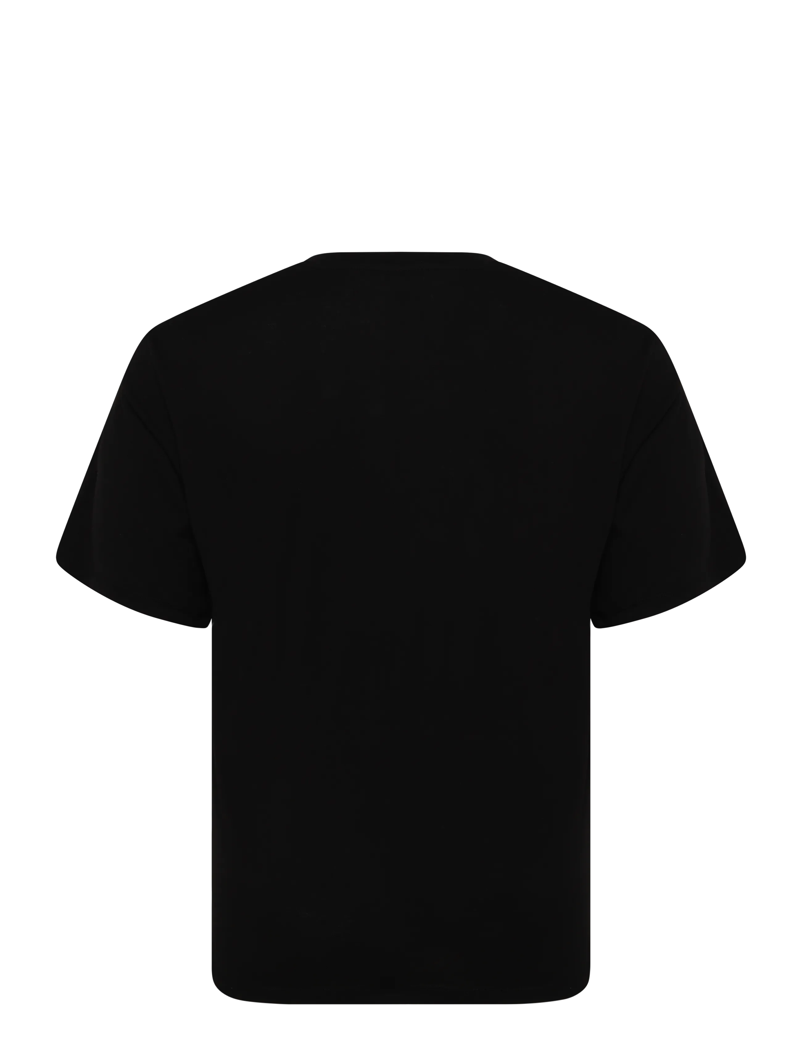 JJ REBEL - JREBROCKY LOGO TEE SS CREW NECK SN - laveste priser - black - 2