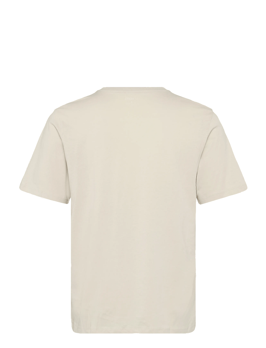 JJ REBEL - JREBROCKY LOGO TEE SS CREW NECK SN - lühikeste varrukatega t-särgid - moonbeam - 2