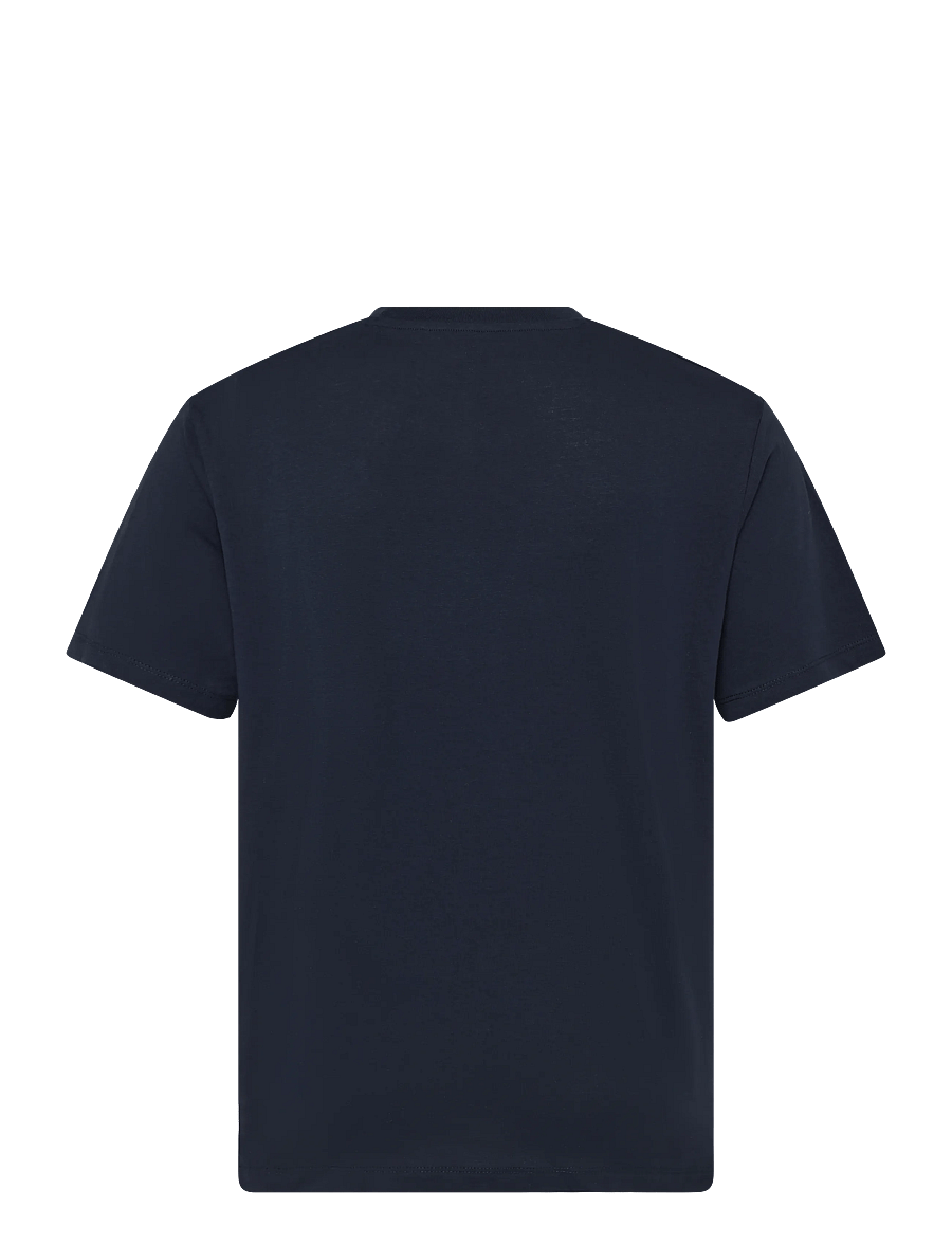 JJ REBEL - JREBROCKY LOGO TEE SS CREW NECK SN - lühikeste varrukatega t-särgid - navy blazer - 2