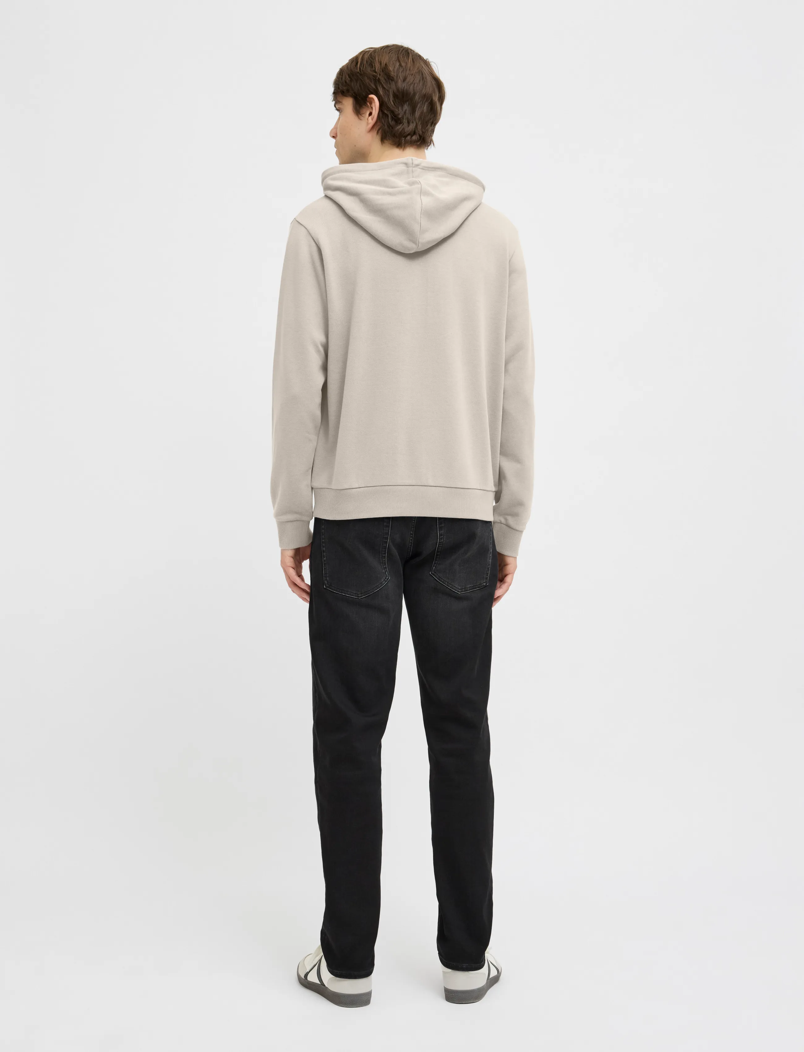 JJ REBEL - JREBROCKY LOGO SWEAT HOOD SN - moonbeam - 3