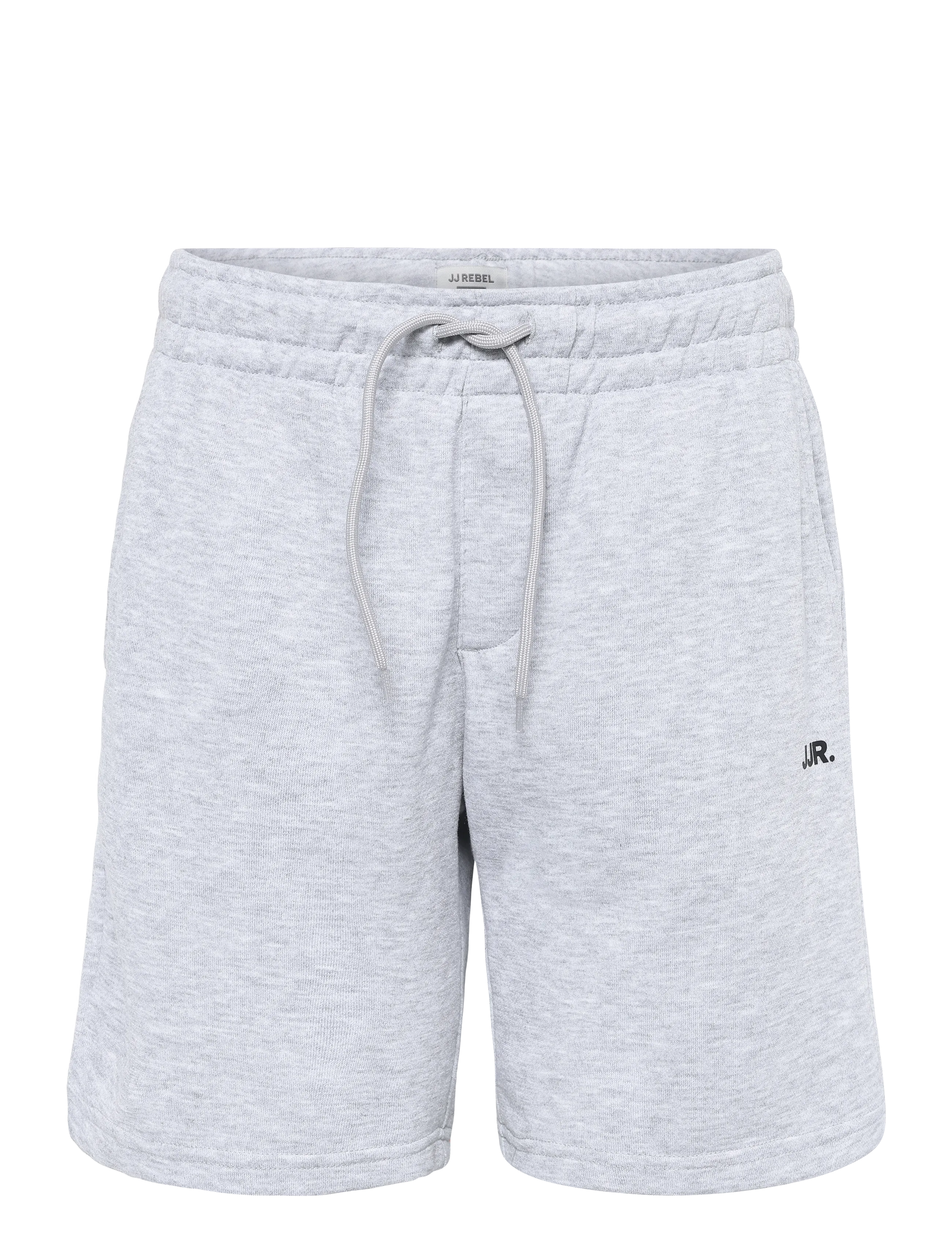 JJ REBEL JREBGORM REG REBEL LOGO SWEAT SHORTS SN - New arrivals - LIGHT GREY MELANGE / grey