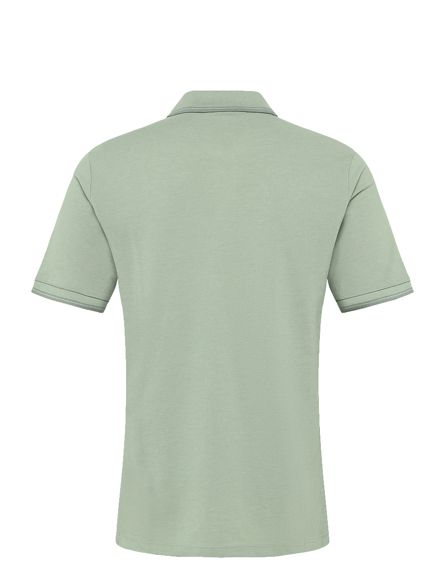 JJ REBEL - JREBZELL POLO SS SN - aqua gray - 2