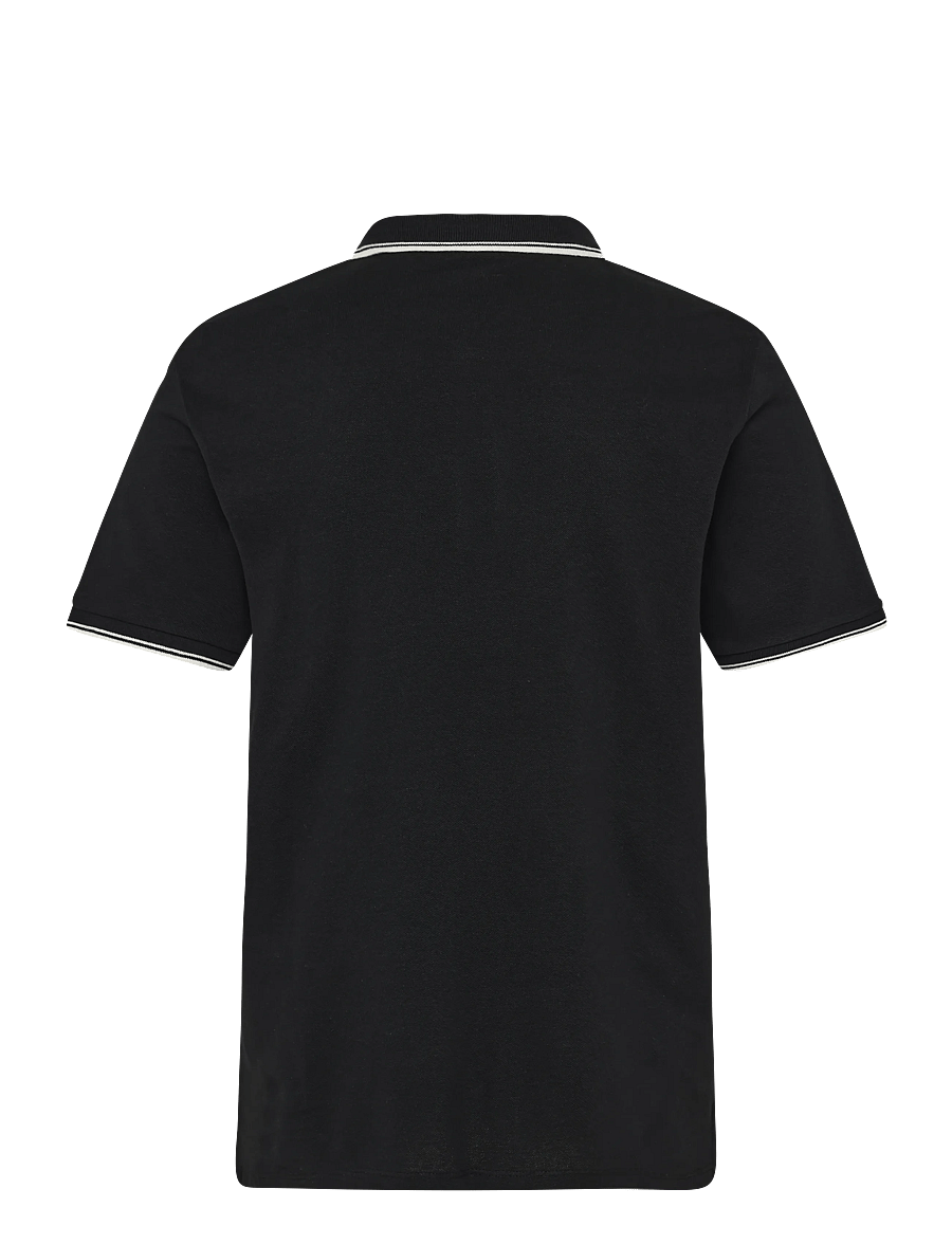 JJ REBEL - JREBZELL POLO SS SN - lühikeste varrukatega polod - black - 2