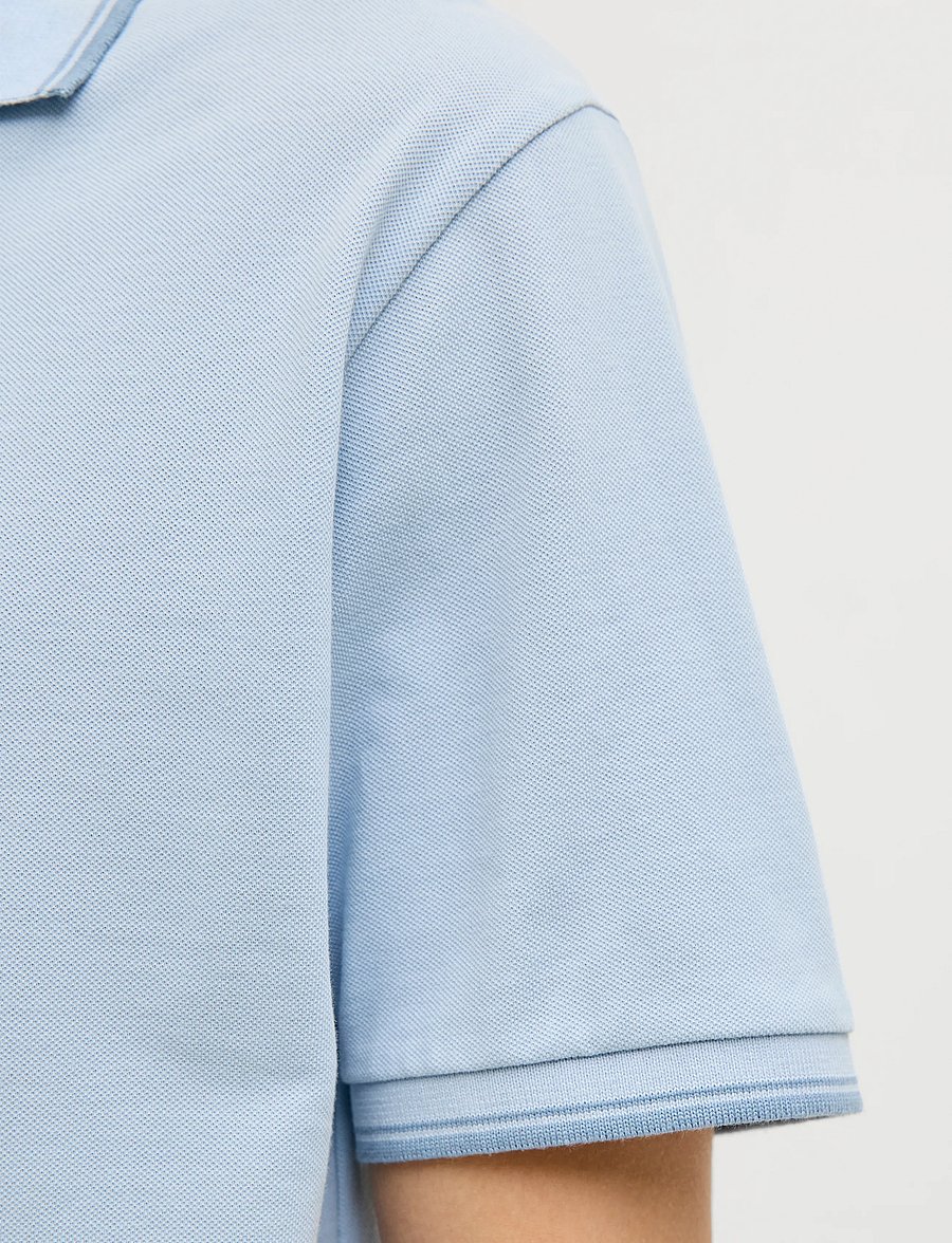 JJ REBEL - JREBZELL POLO SS SN - lühikeste varrukatega polod - cashmere blue - 5