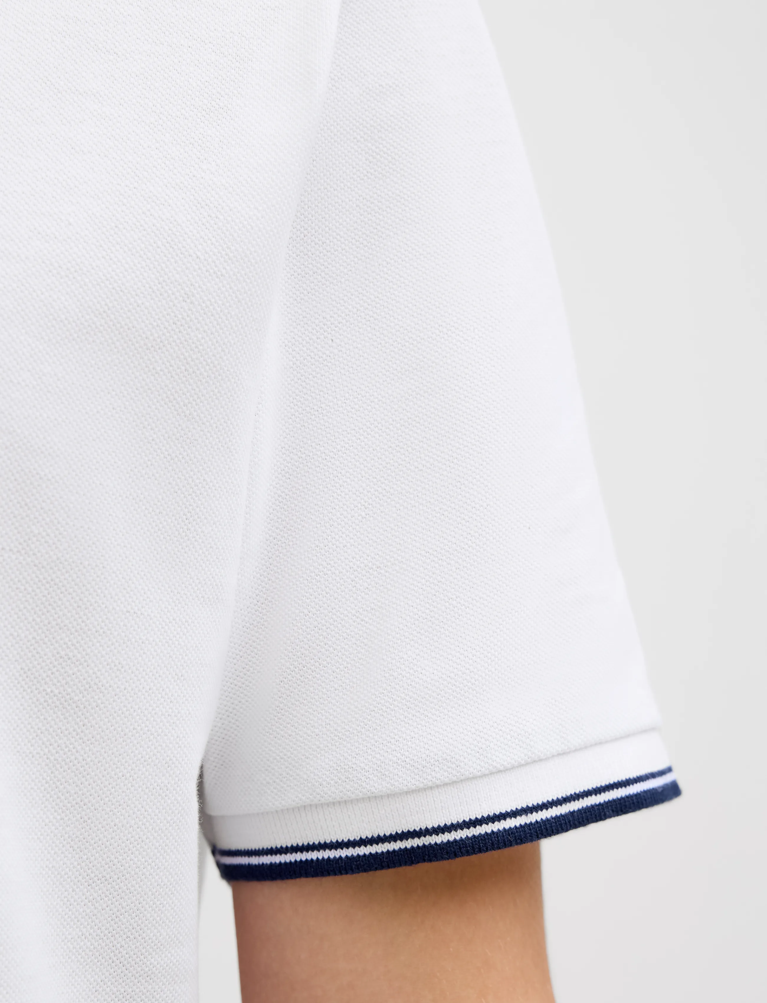 JJ REBEL - JREBZELL POLO SS SN - white - 5
