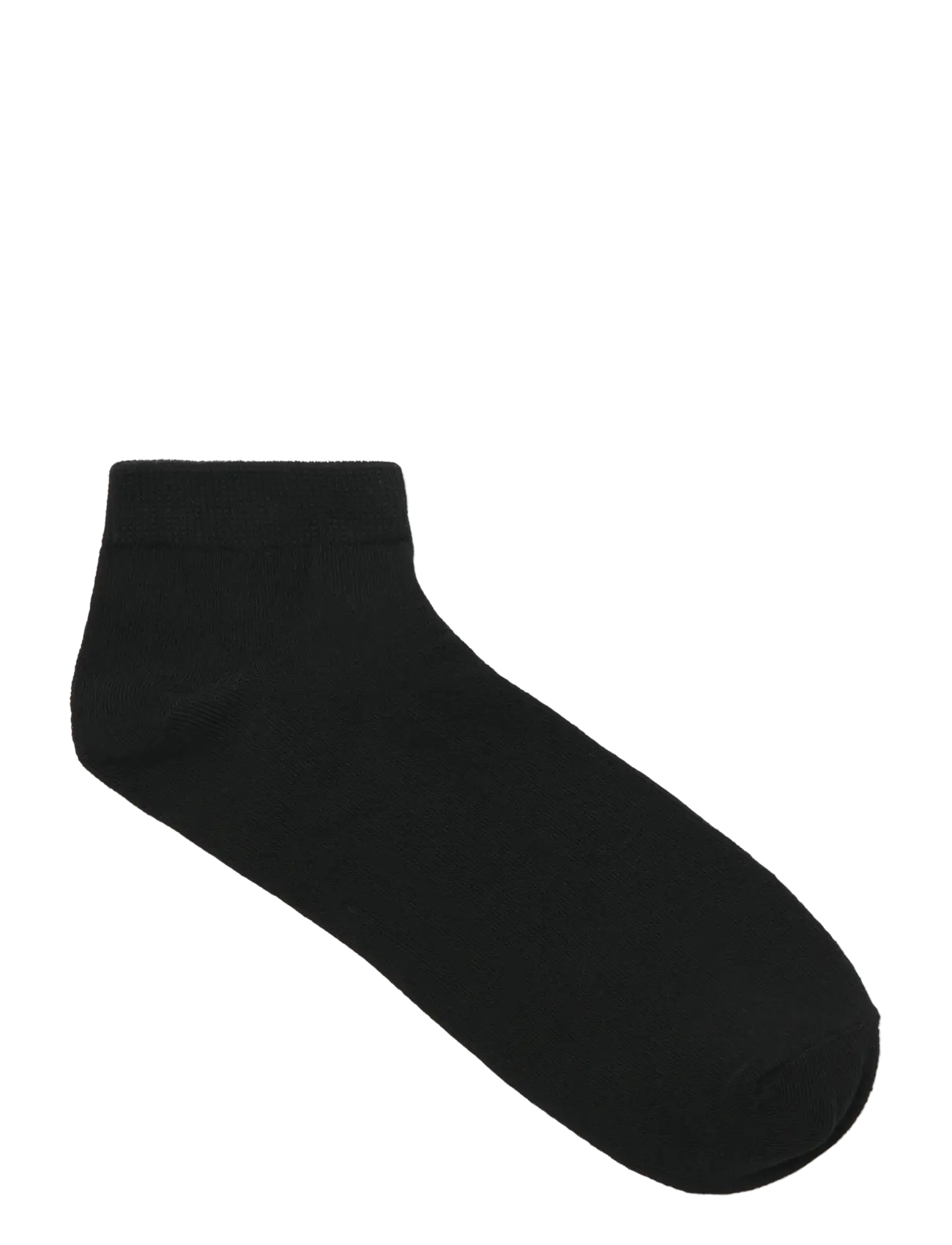 JJ REBEL JREBREBEL PLAIN SHORT SOCKS 5 PACK NOOS - Lühikesed sokid - BLACK / black