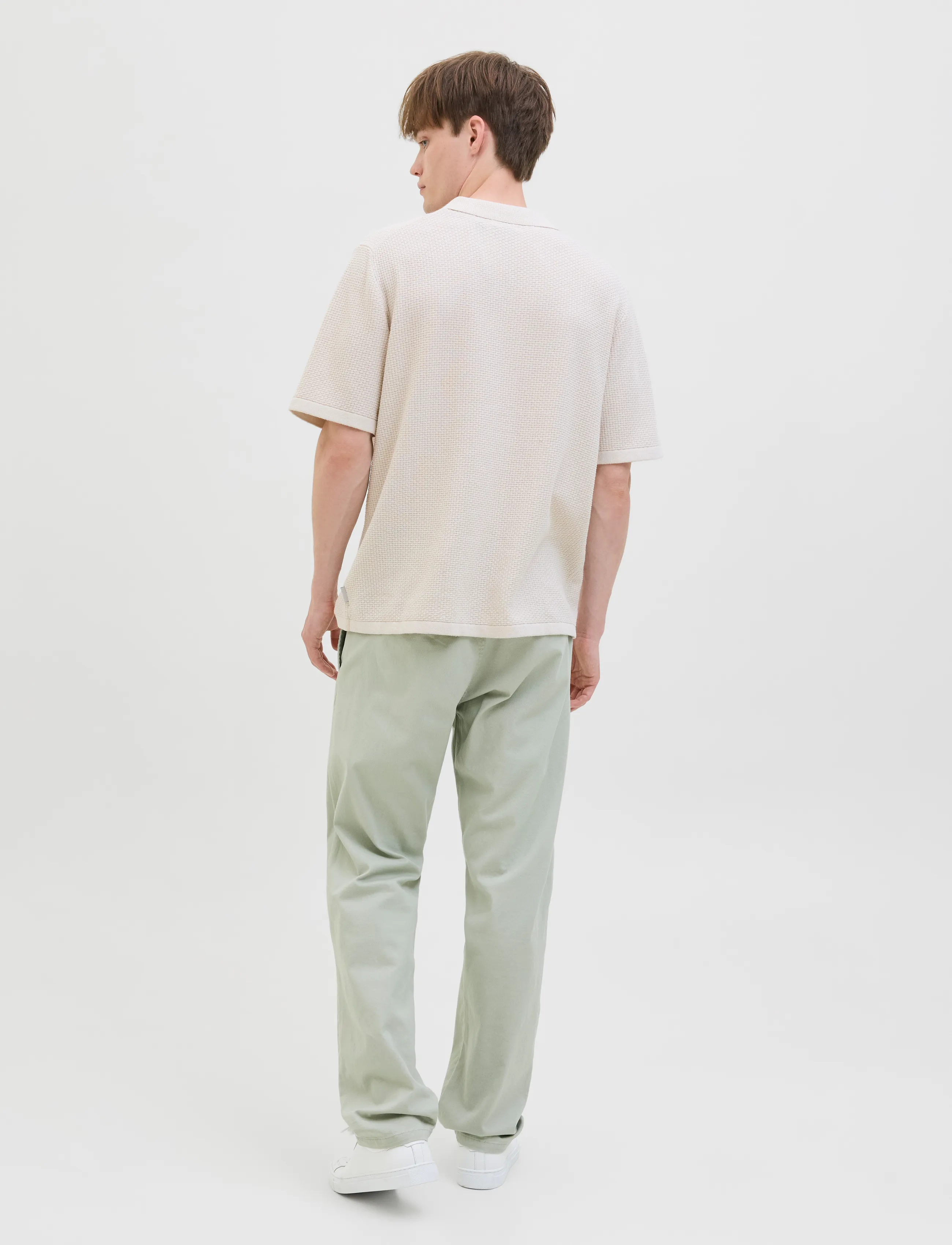 JJ REBEL - JREBKENNI SHARP CHINO NOOS - laveste priser - desert sage - 3