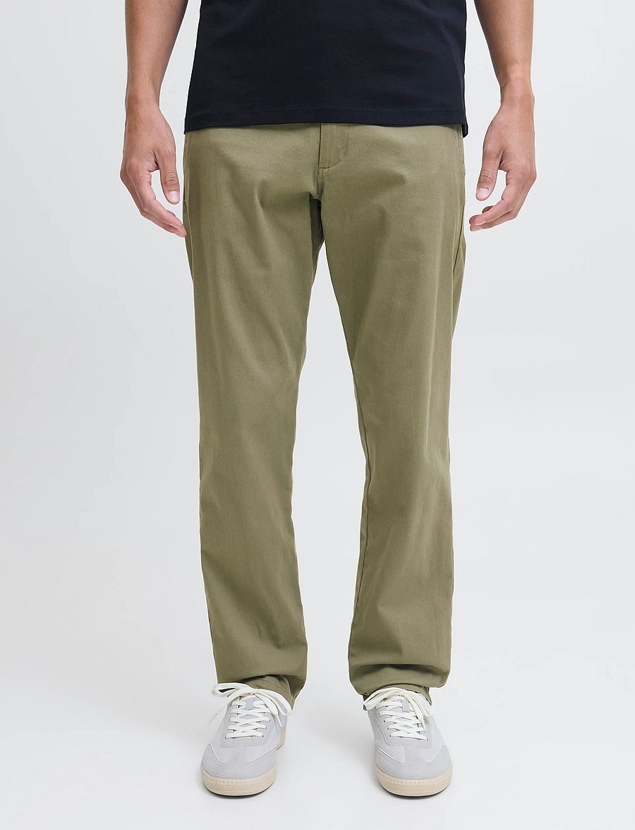 JJ REBEL - JREBKENNI SHARP CHINO NOOS - dusty olive - 0