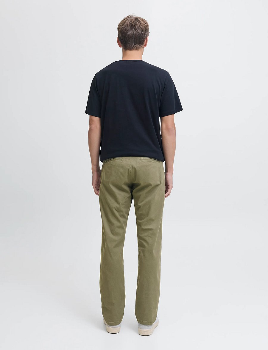 JJ REBEL - JREBKENNI SHARP CHINO NOOS - dusty olive - 3