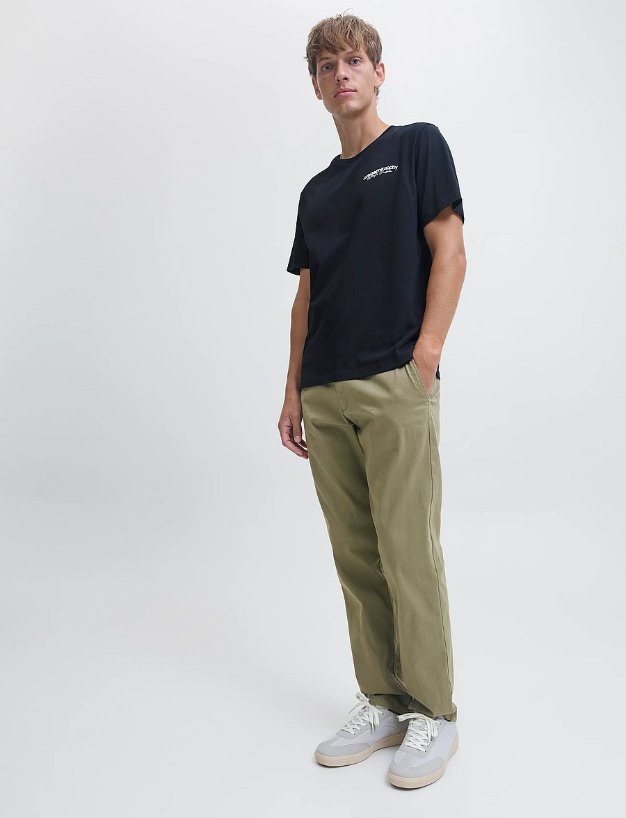 JJ REBEL - JREBKENNI SHARP CHINO NOOS - dusty olive - 5