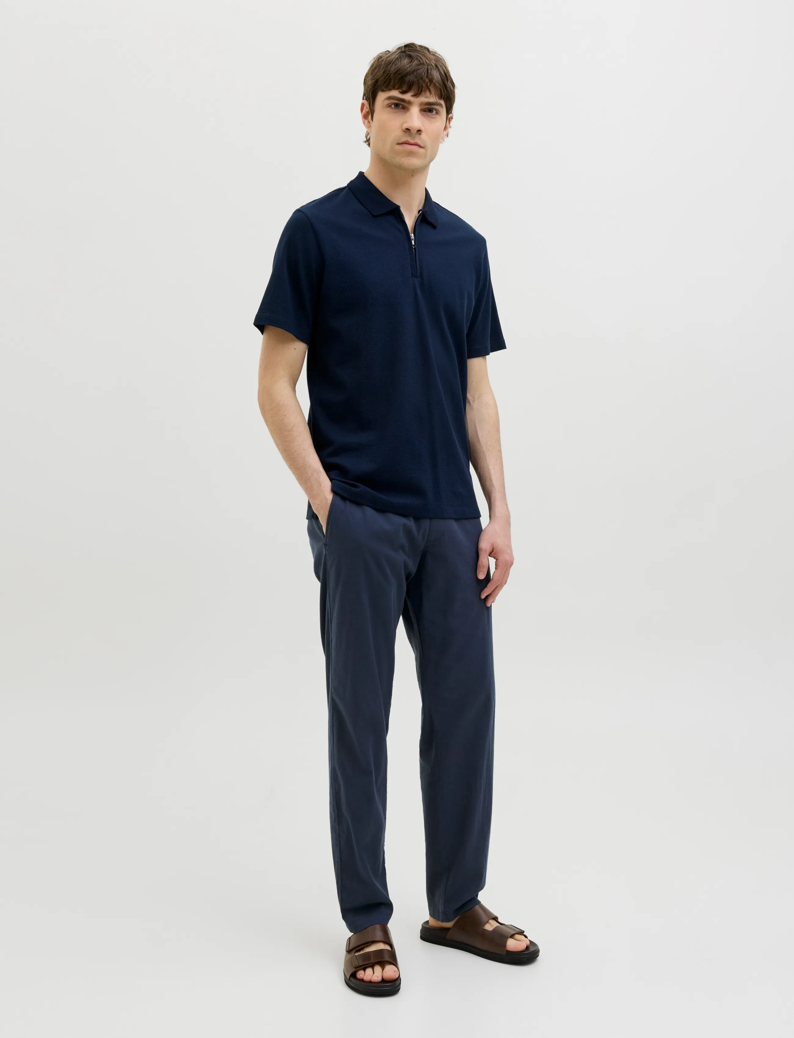 JJ REBEL - JREBKENNI SUMMER JOGGER - navy blazer - 4
