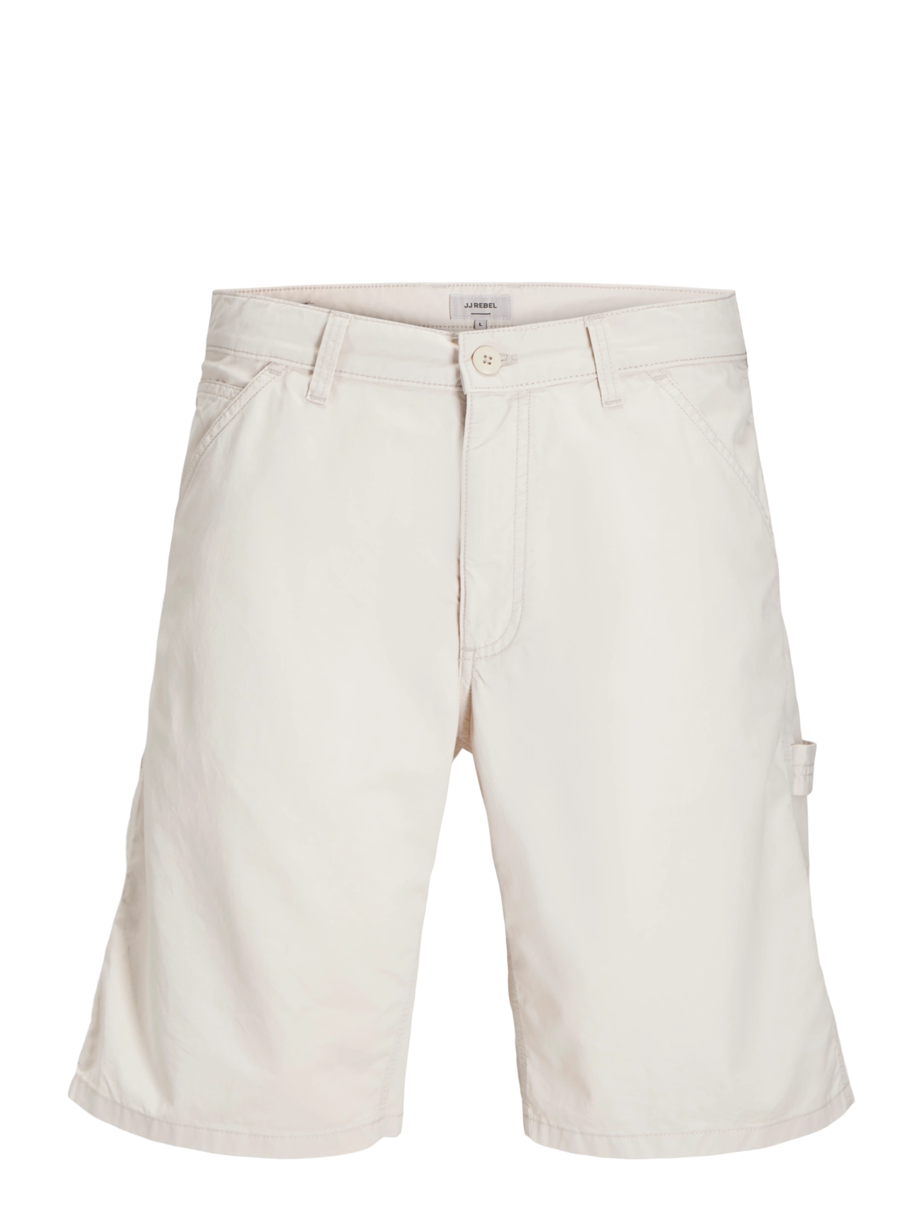 JJ REBEL Jrebcarlos Carp Kurz Cream - XL - Herren