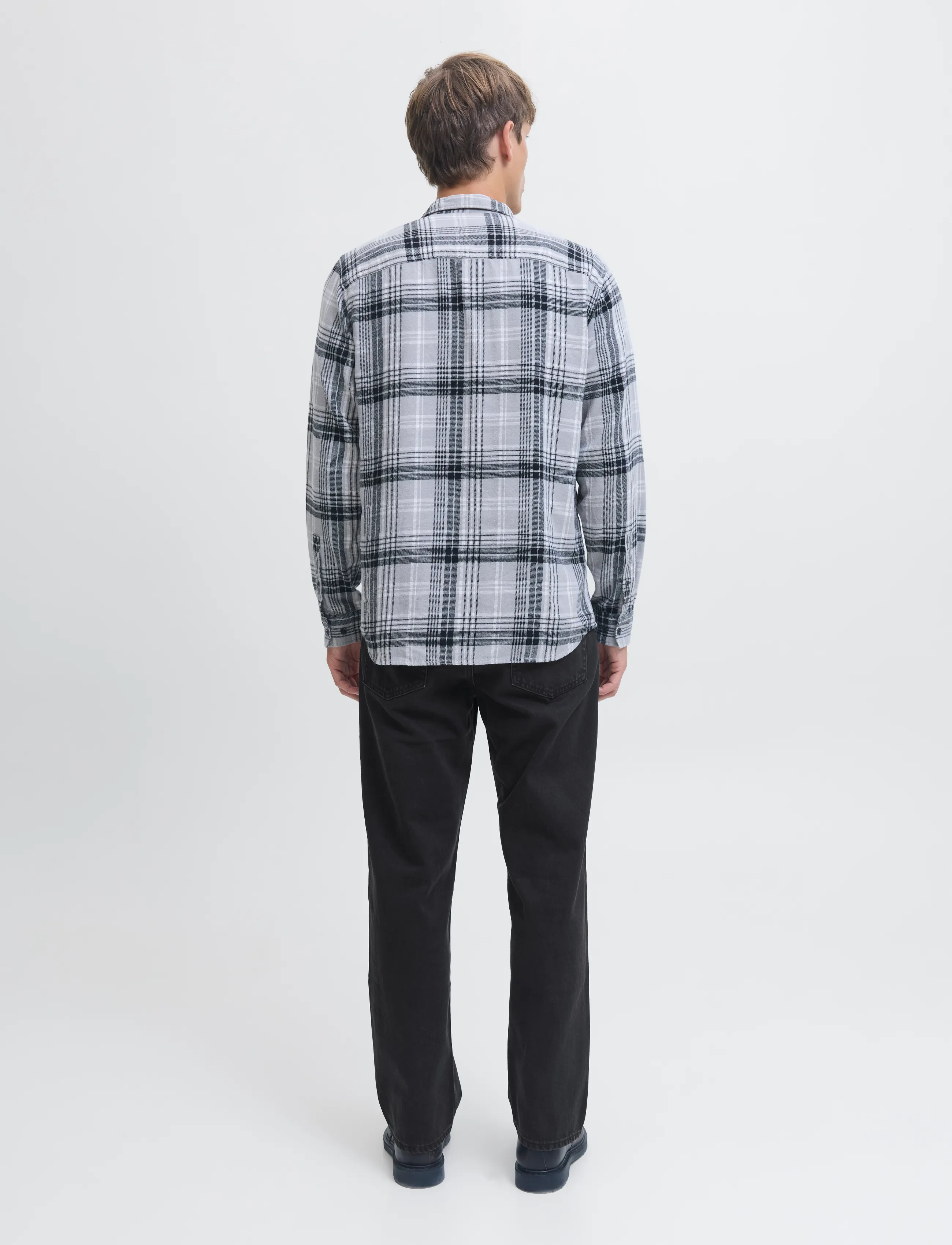 JJ REBEL - JREBPHIL JJCRAFT AT 637 NOOS - bukser & jeans - black denim - 3