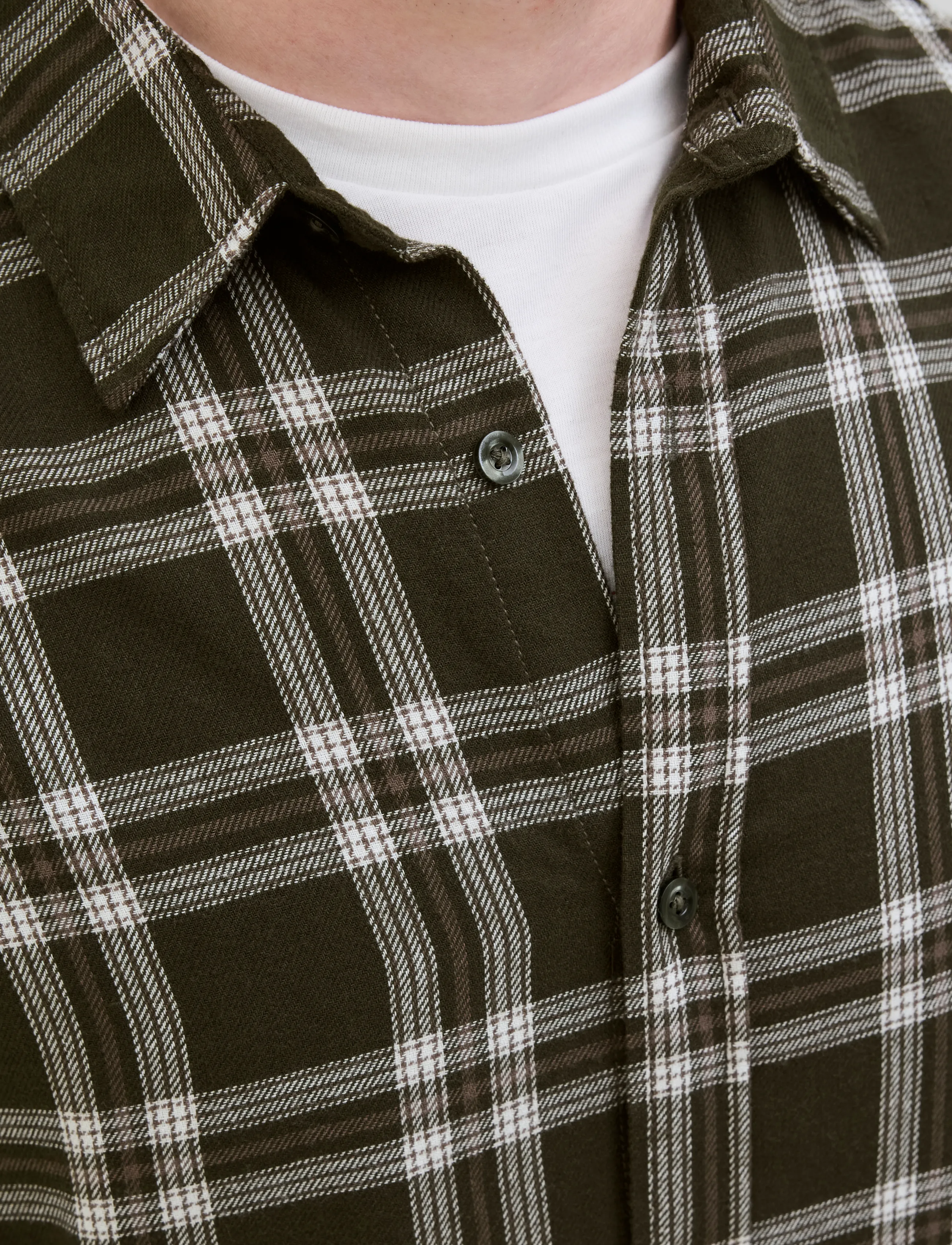 JJ REBEL - JREBJETT SHIRT LS - madalaimad hinnad - forest night - 5
