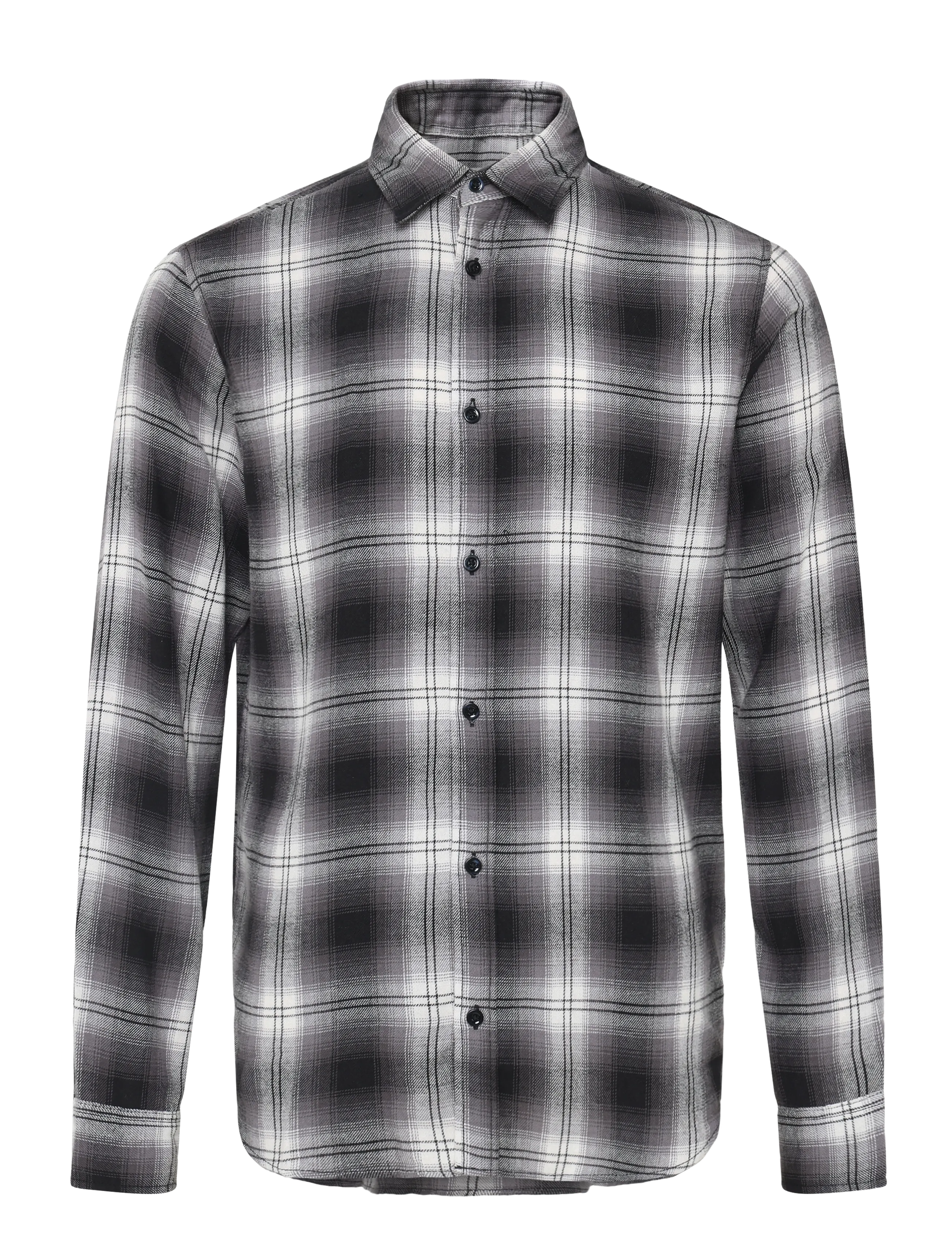 JJ REBEL JREBJETT SHIRT LS - Skjortor - GARGOYLE / grey