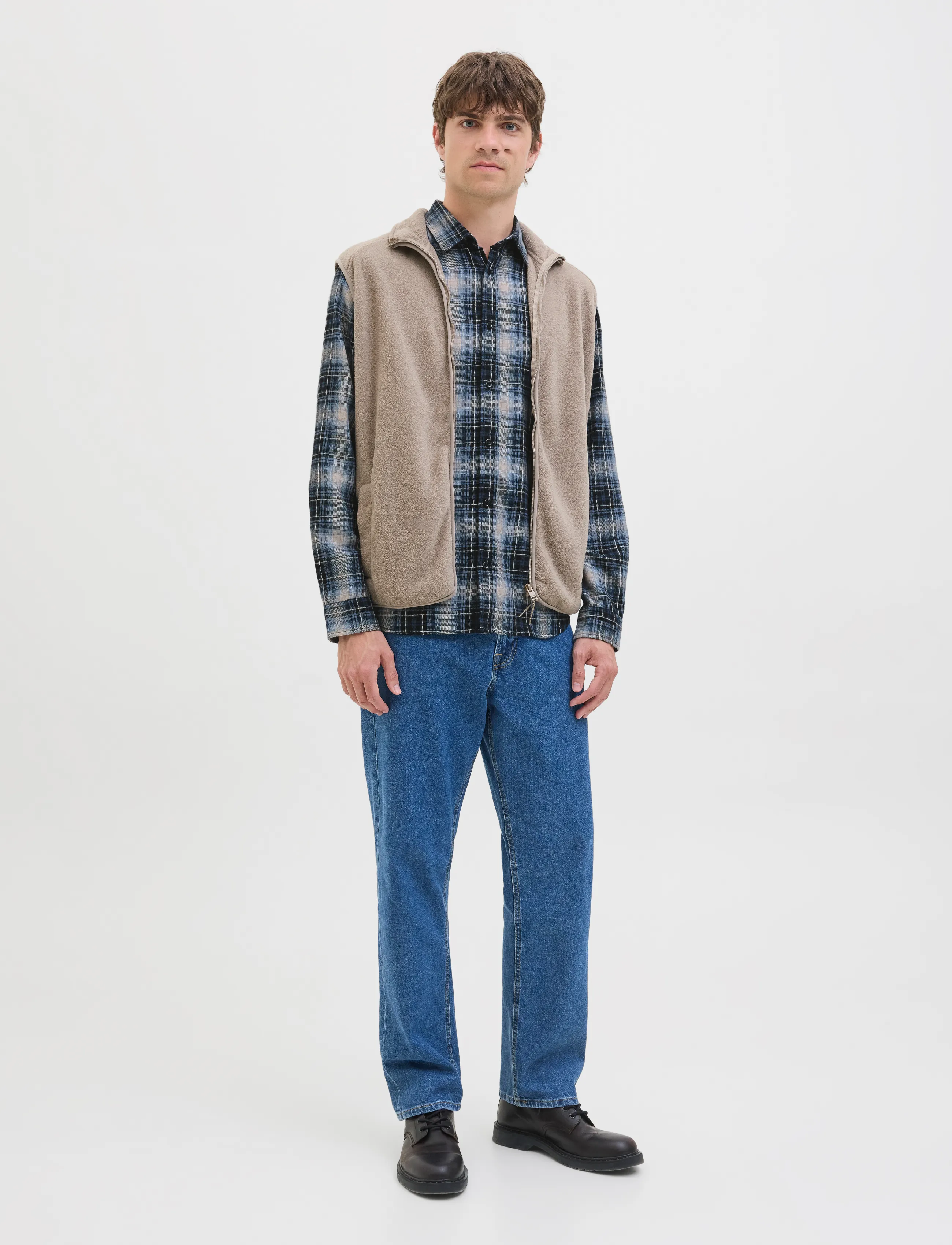 JJ REBEL - JREBJETT SHIRT LS - lowest prices - sky captain - 4