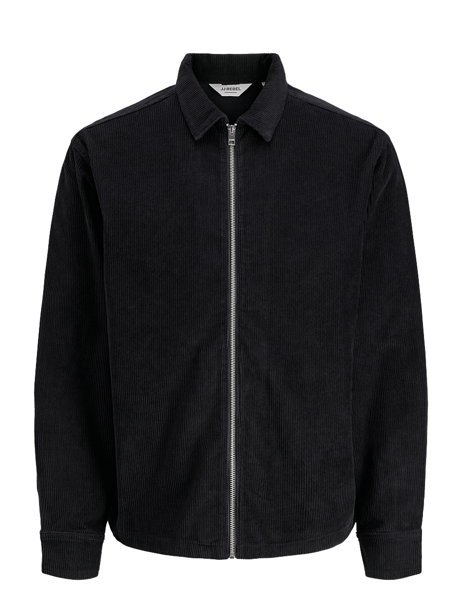 JJ REBEL - JREBDAMON OVERSHIRT LS - kevadjoped - black - 1
