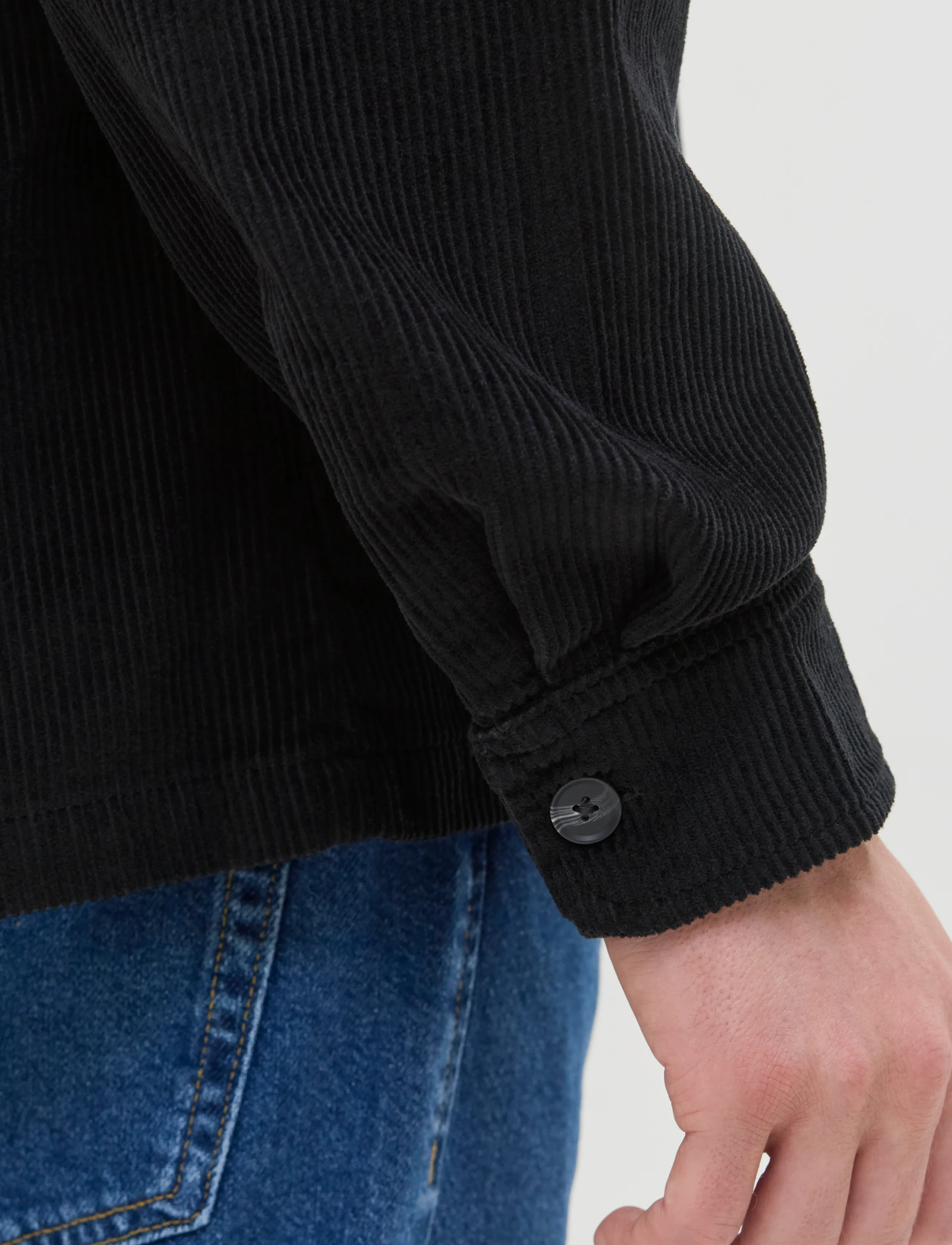 JJ REBEL - JREBDAMON OVERSHIRT LS - kevadjoped - black - 4