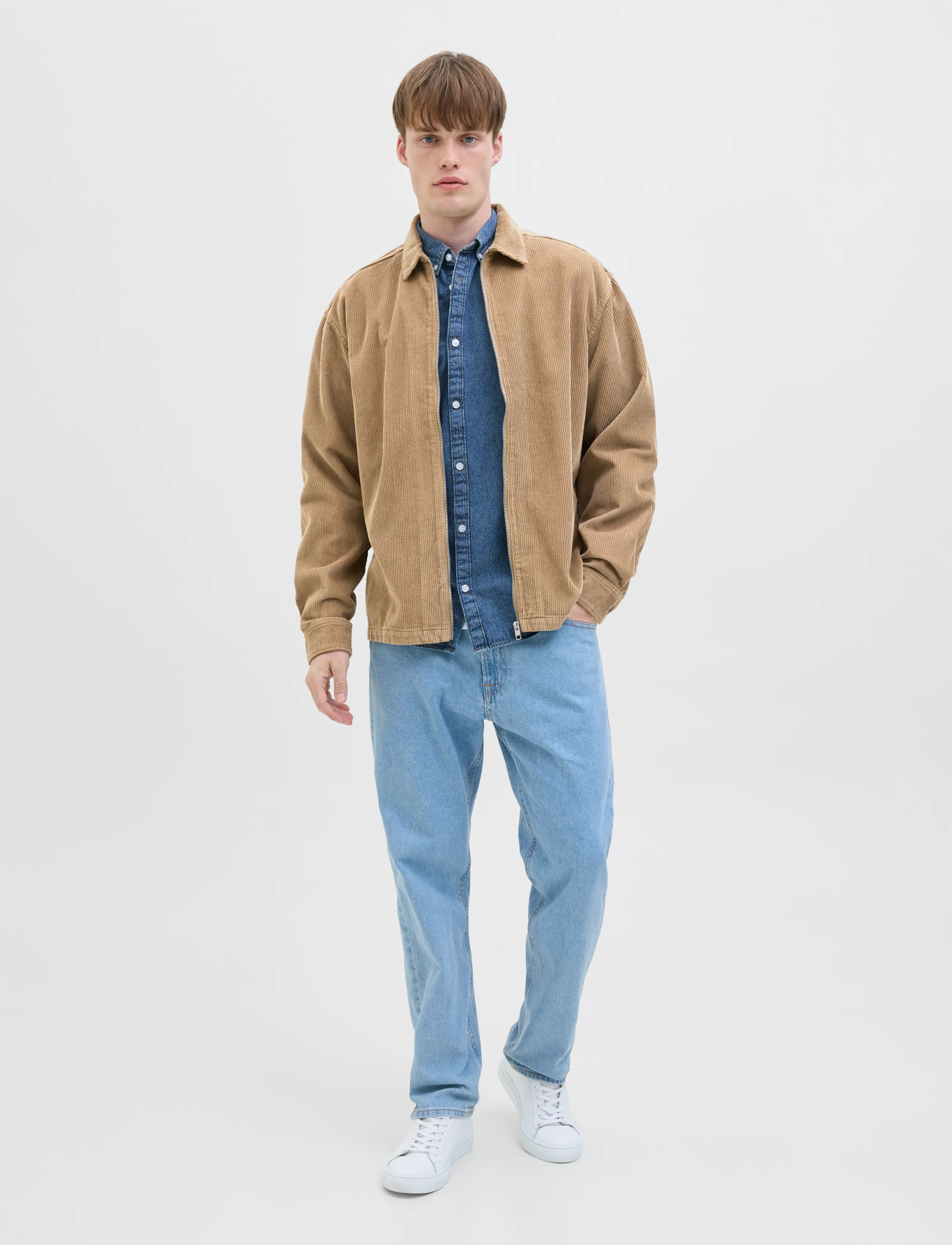 JJ REBEL - JREBDAMON OVERSHIRT LS - kevadjoped - elmwood - 3