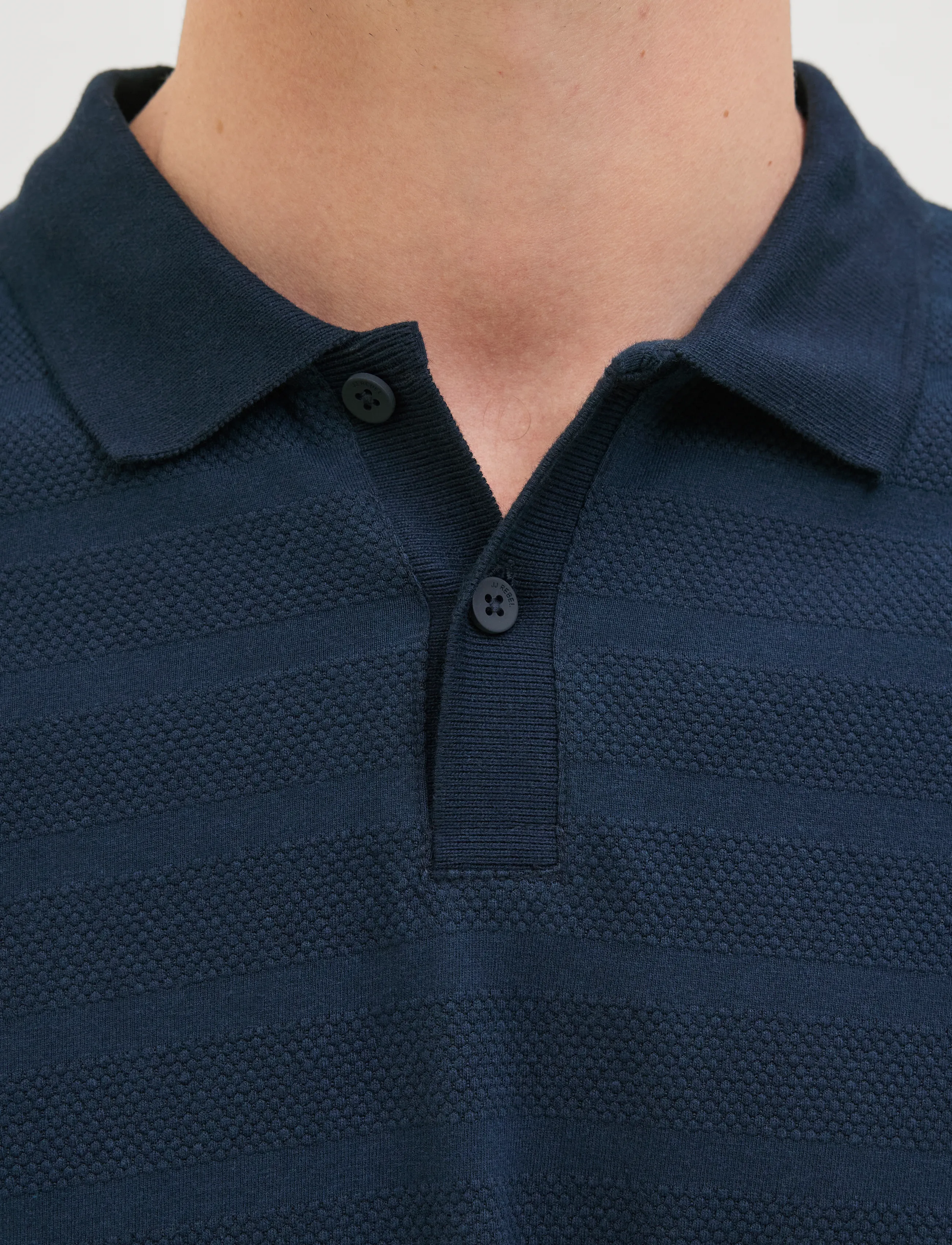 JJ REBEL - JREBLOUIS POLO LS - sky captain - 5