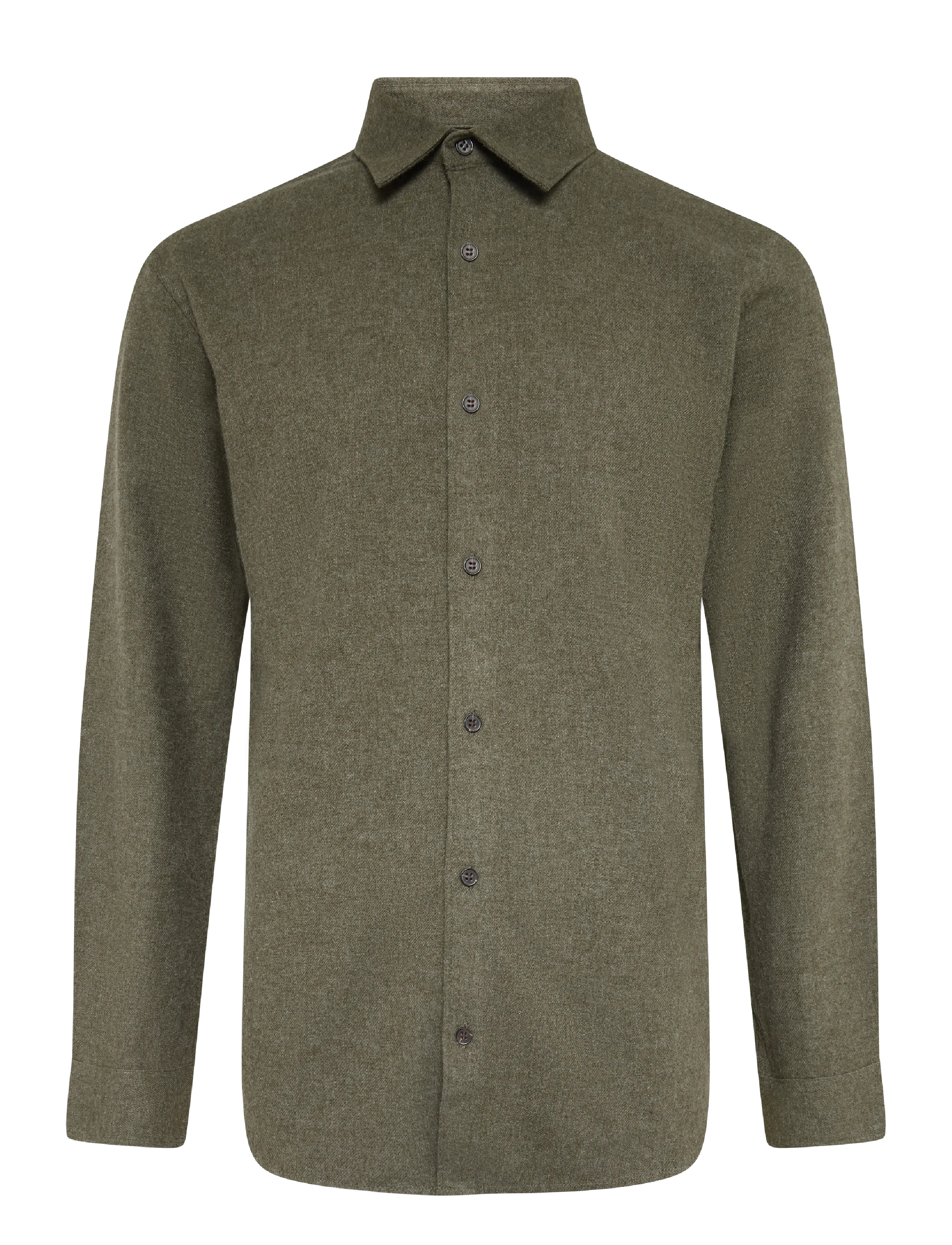 JJ REBEL Jrebike Melange Shirt Ls Sn Khaki - XL - Herren
