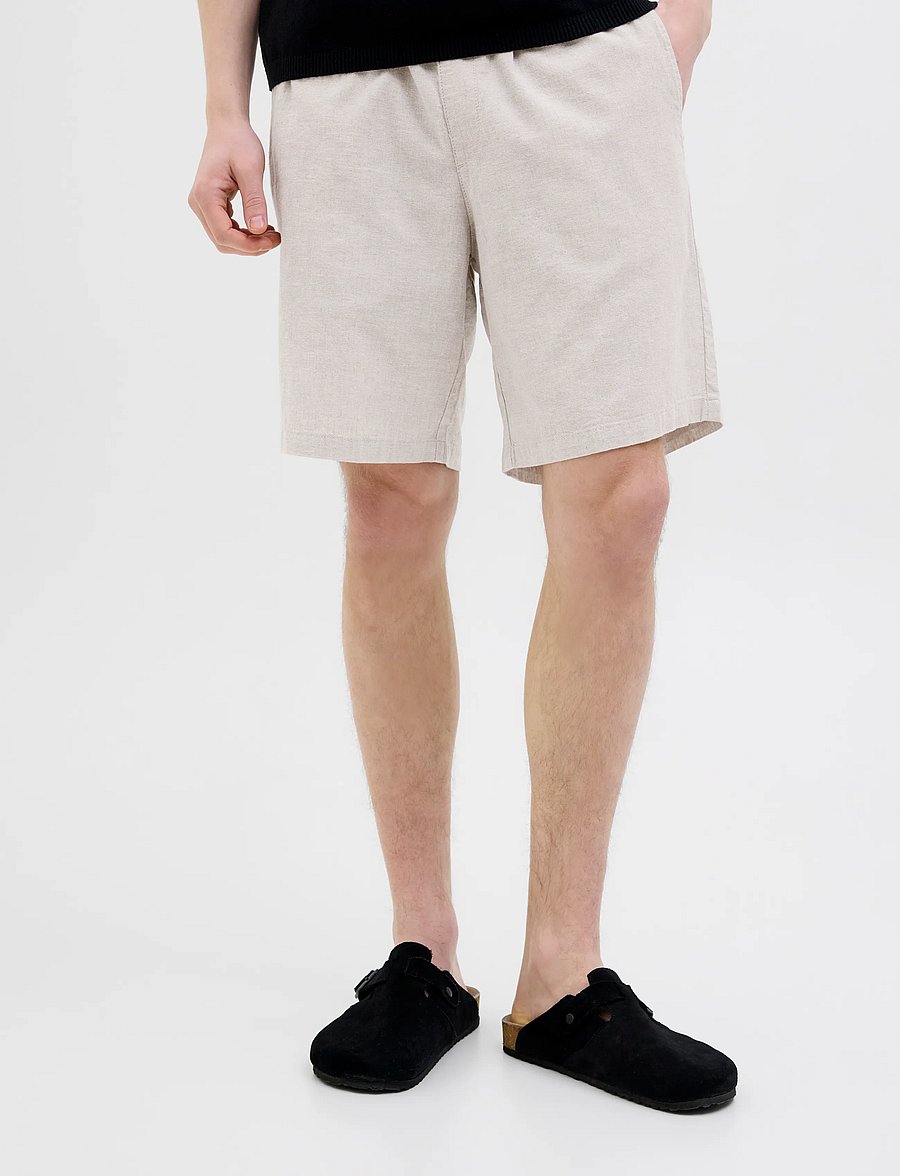 JJ REBEL - JREBSUNNY JOGGER SHORTS REG - lühikesed vabaajapüksid - moonbeam - 0
