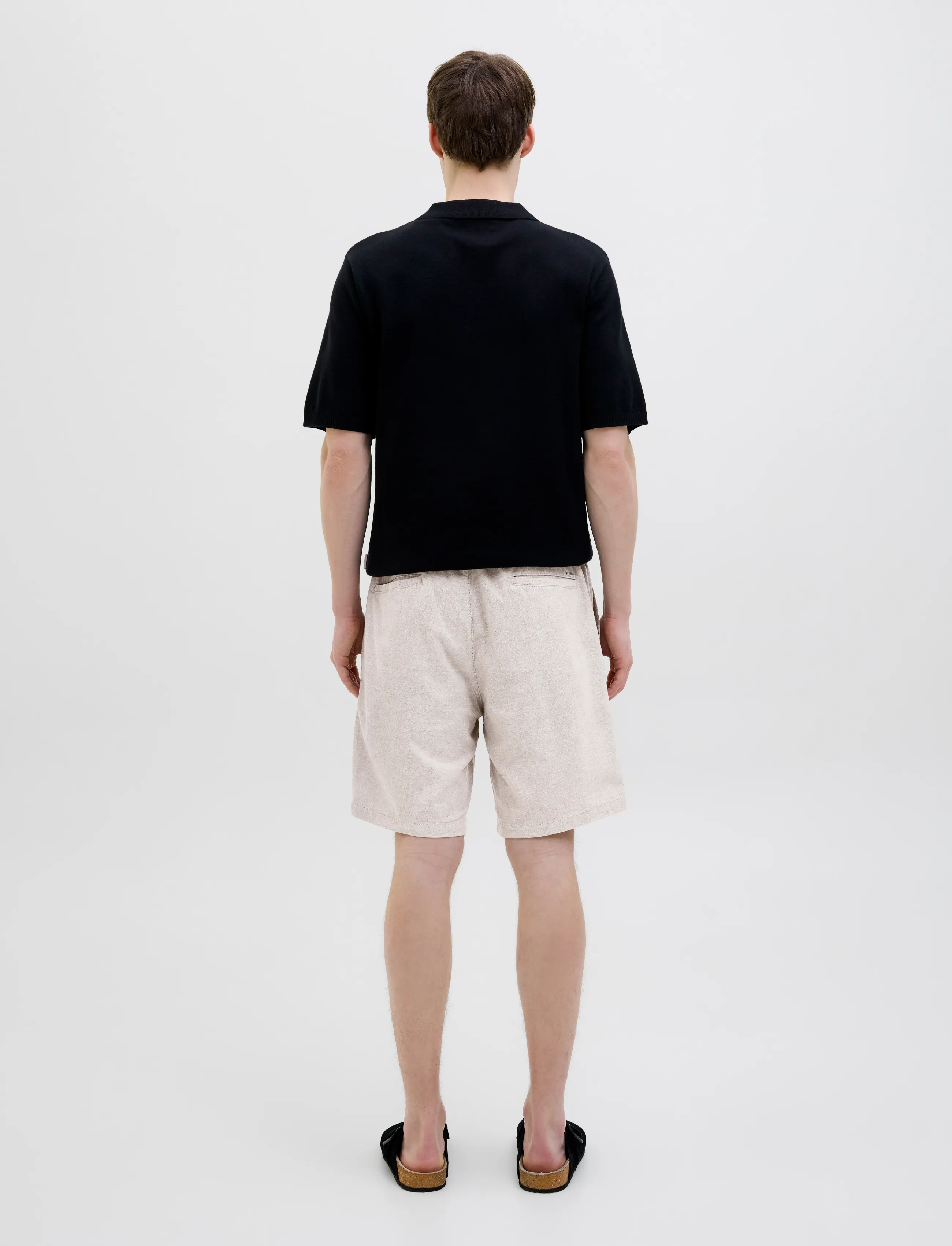 JJ REBEL - JREBSUNNY JOGGER SHORTS REG - lühikesed vabaajapüksid - moonbeam - 3