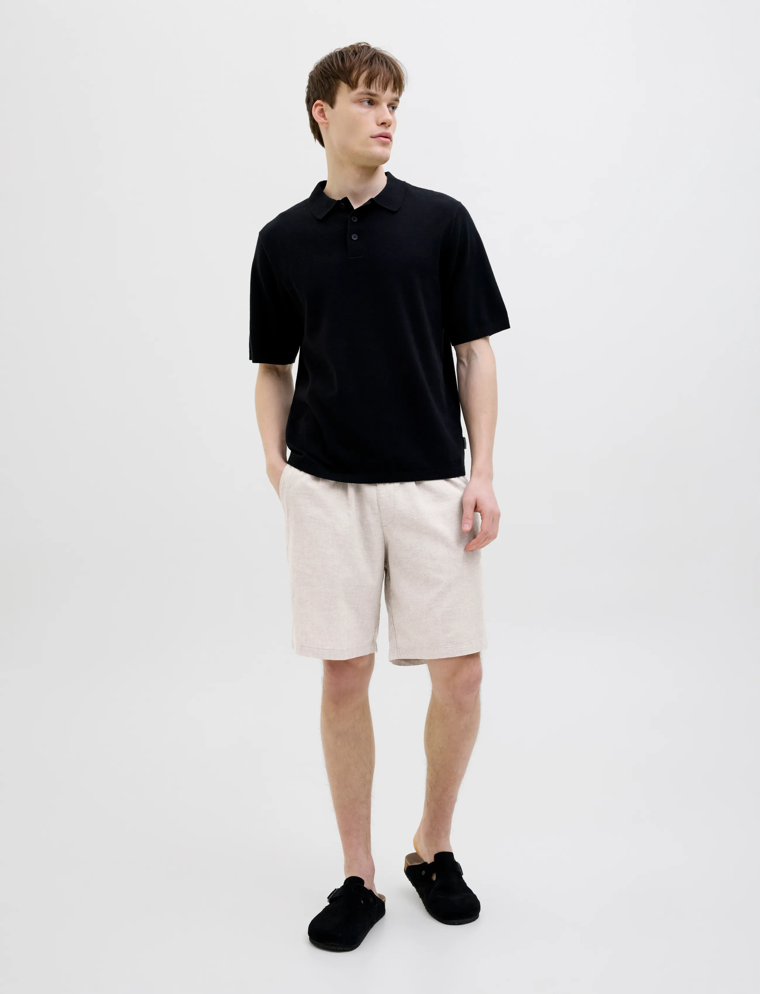 JJ REBEL - JREBSUNNY JOGGER SHORTS REG - lühikesed vabaajapüksid - moonbeam - 4