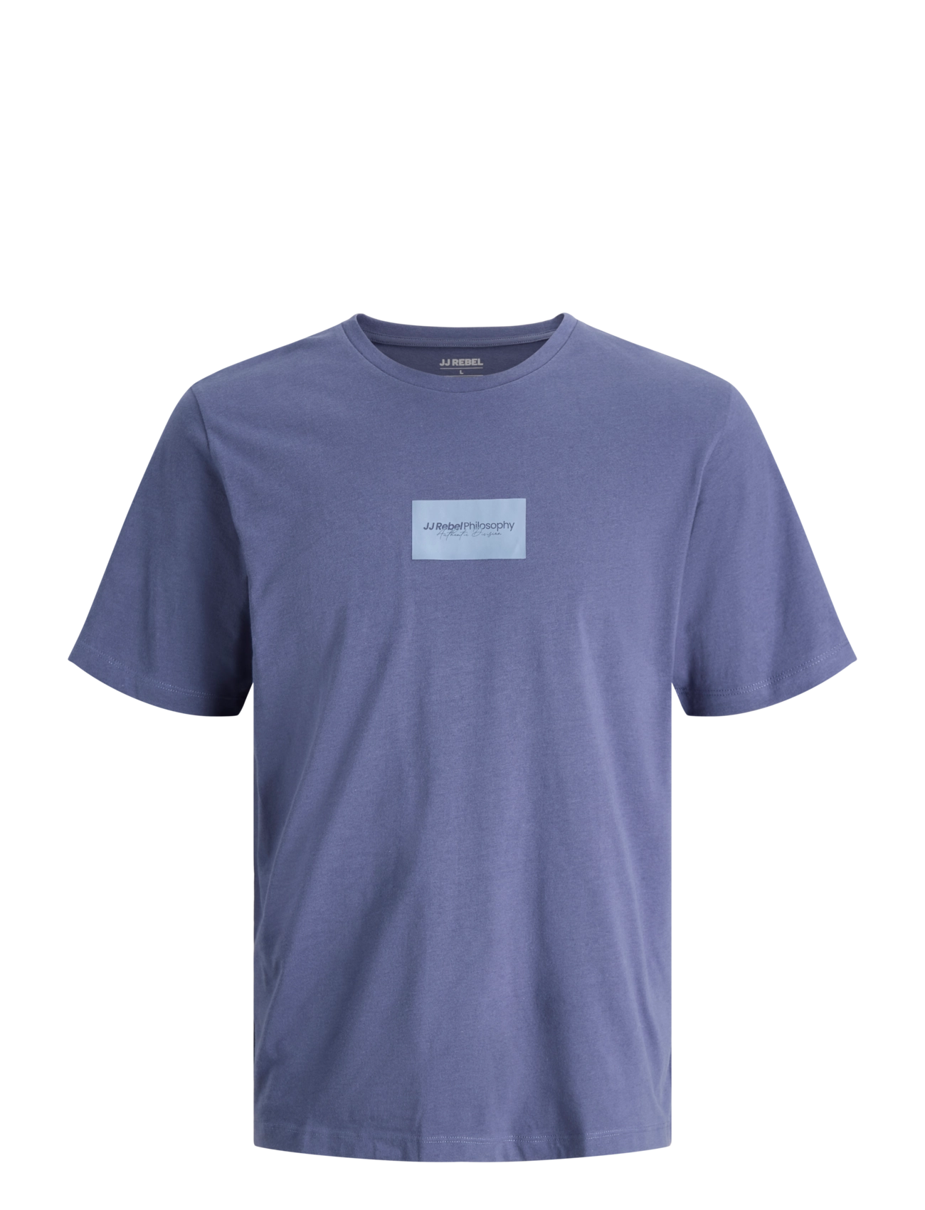 JJ REBEL JREBDUKE SS TEE CREW NECK - T-shirts - NIGHTSHADOW BLUE / blue