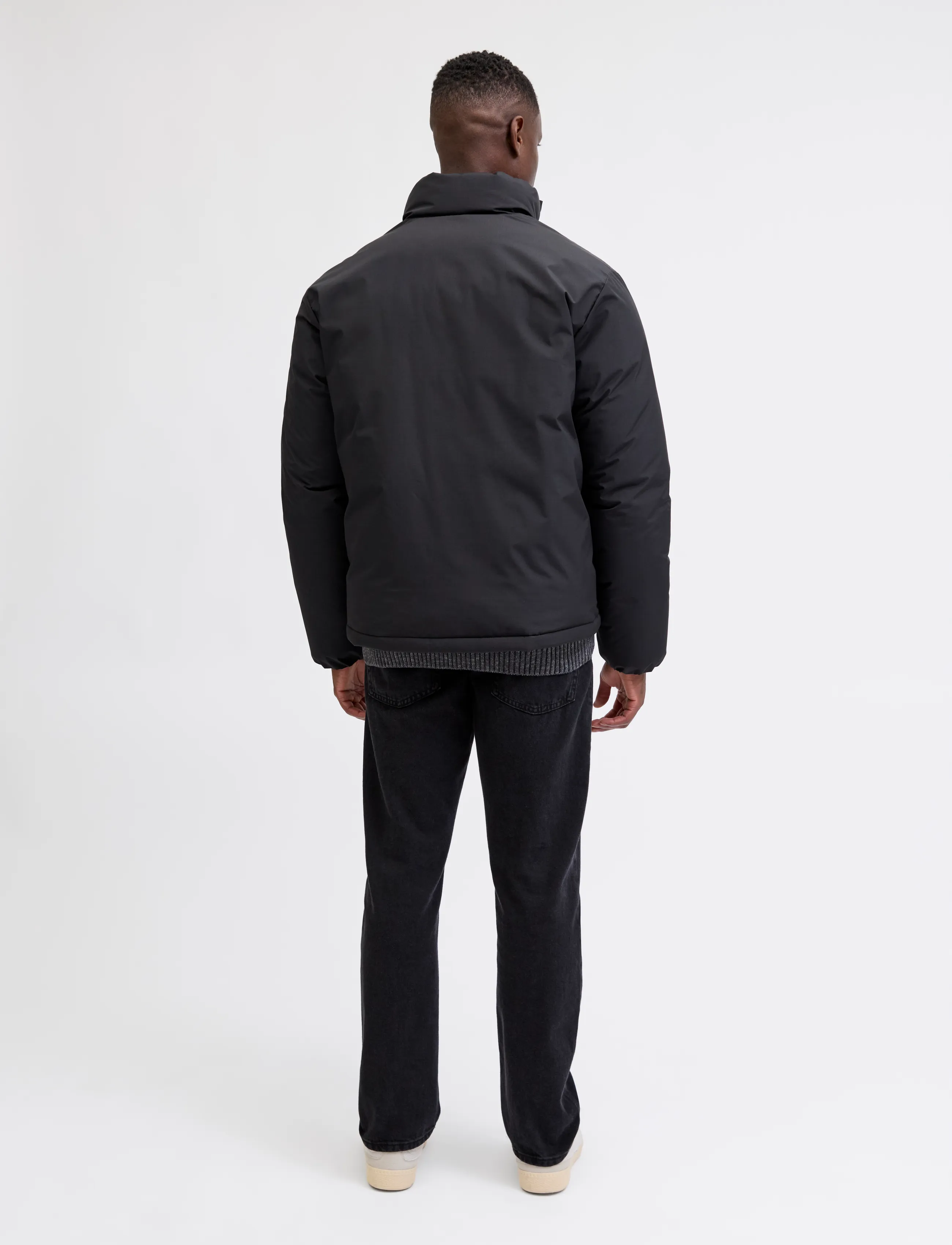 JJ REBEL - JREBLAIR PUFFER JACKET - vinterjakker - black - 3