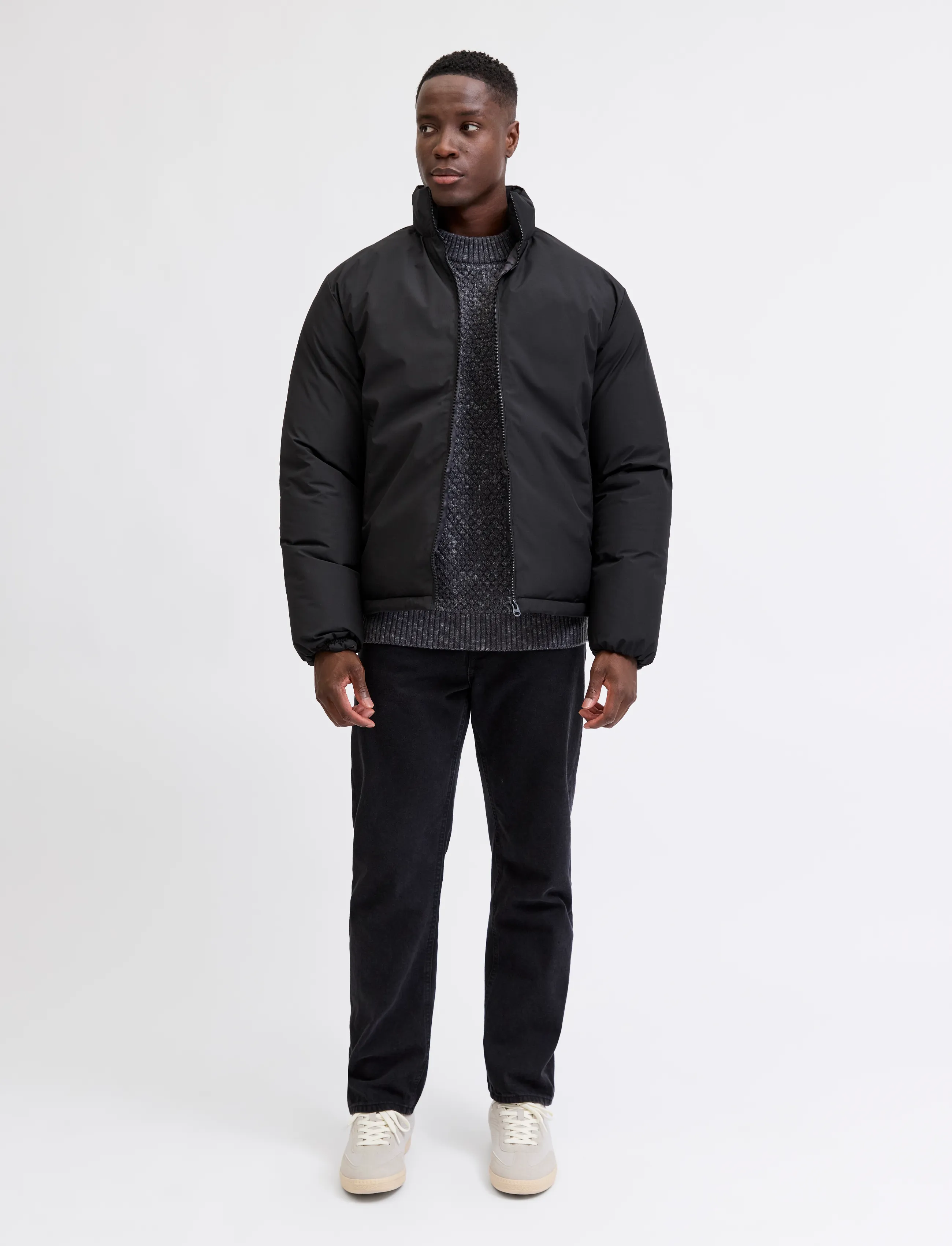 JJ REBEL - JREBLAIR PUFFER JACKET - vinterjakker - black - 4